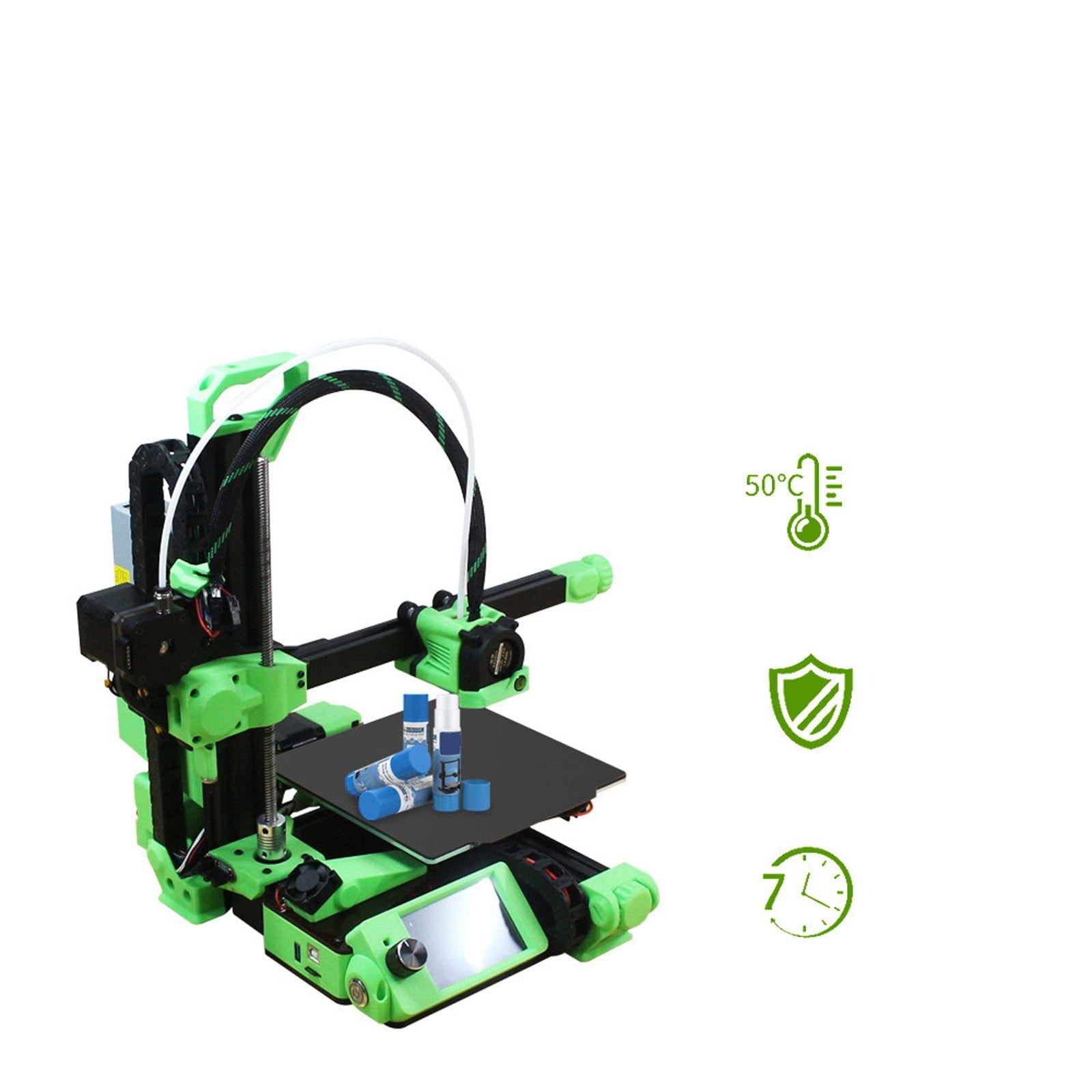 3D Printer Platform Adhesion Glue Stick | PVP Solid Water-Soluble Formula | Enhanced Hold for Glass PEI Tape Lattice Surfaces | Easy Clean | Prevents Warping | 1 Piece | Long-Lasting Use