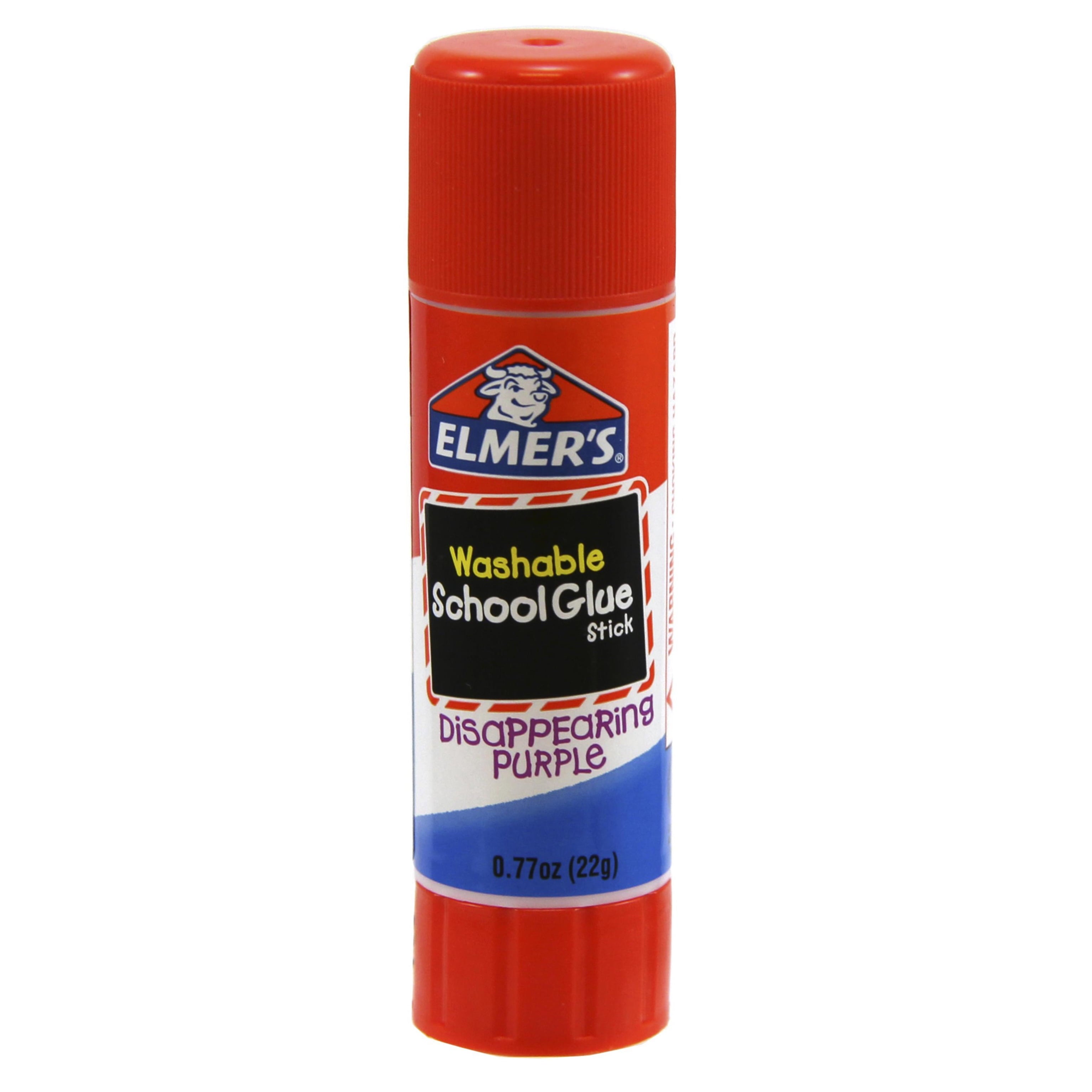 (2 pack) Elmer's Disappearing Purple School Glue Stick, Washable, 22 Gram, 1 Count