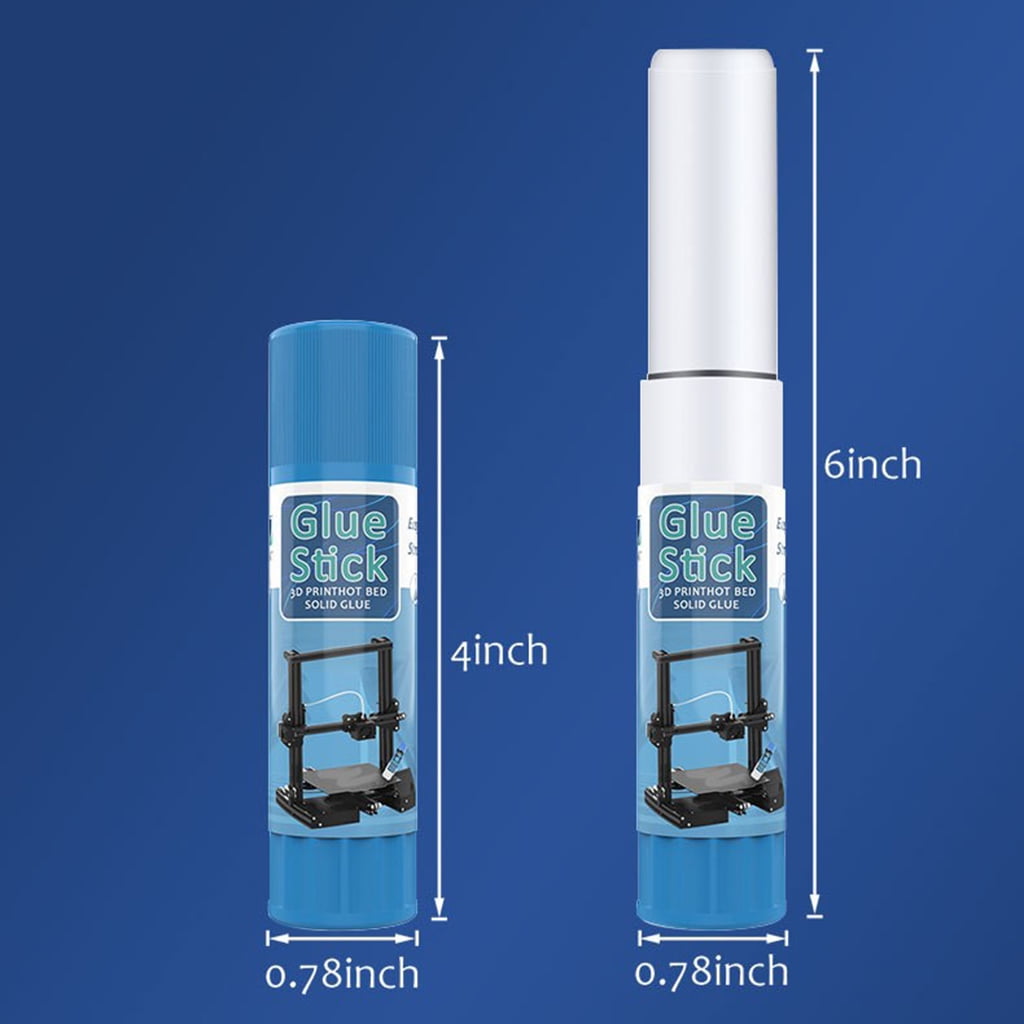 3 Pieces 3D Printer Glue Sticks Adhesive for Hot Bed PLA Glass ABS PETG CPE