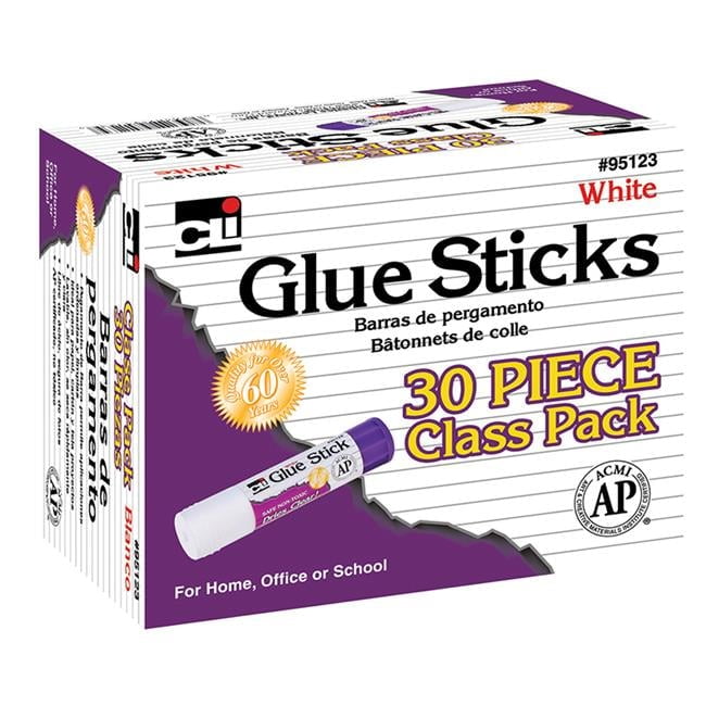 Charles Leonard White Glue Sticks - Pack of 2
