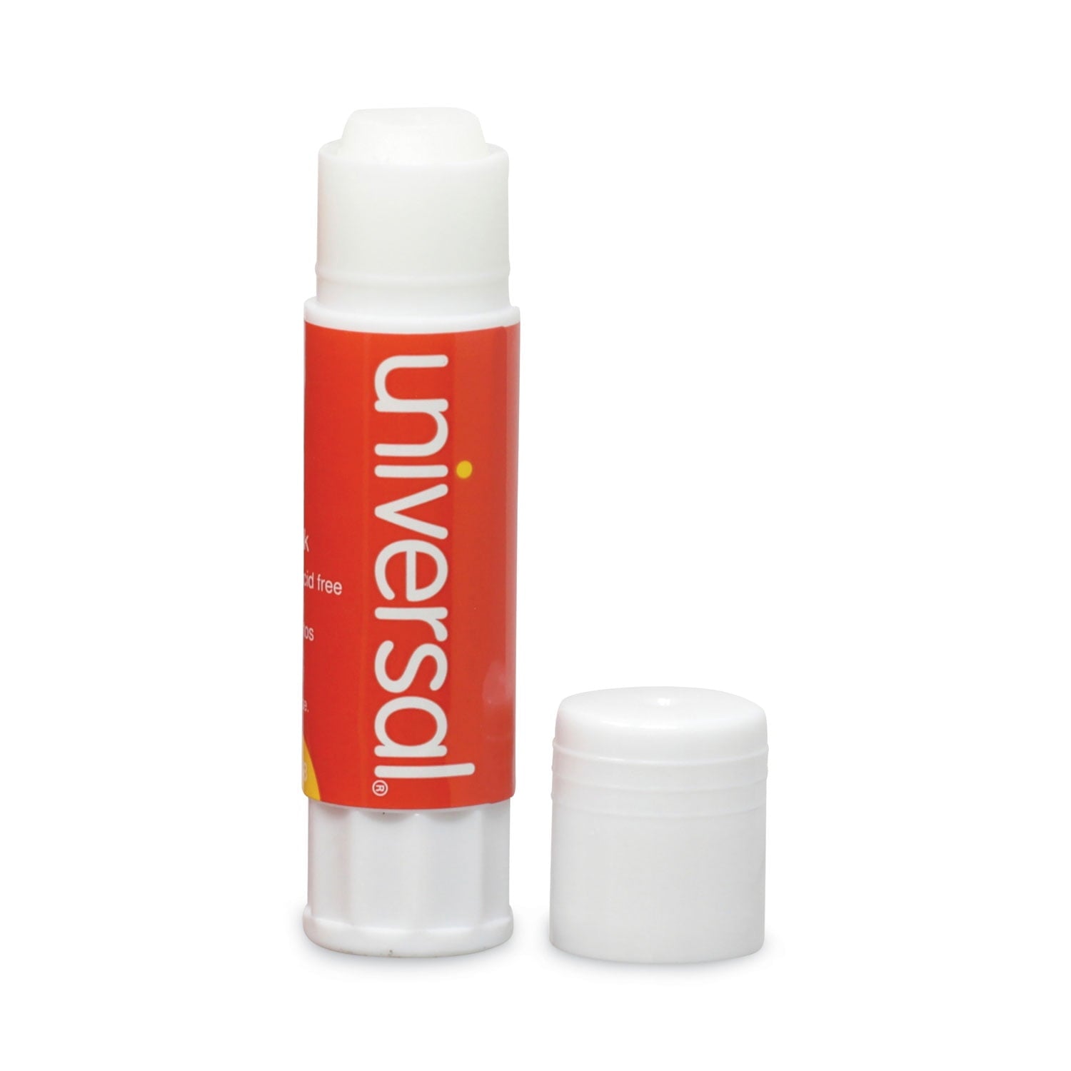 1PC Universal Glue Stick, 0.28 oz, Applies and Dries Clear, 12/Pack