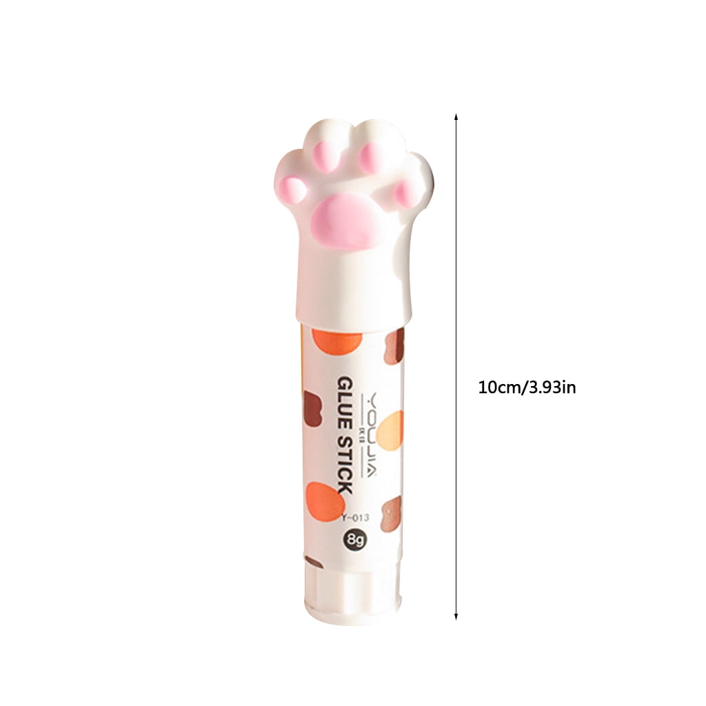 FAIOIN Cute for Cat Claw Quick Stick Solid Glue Kawaii Stick Solvent Non Toxic Multi Us