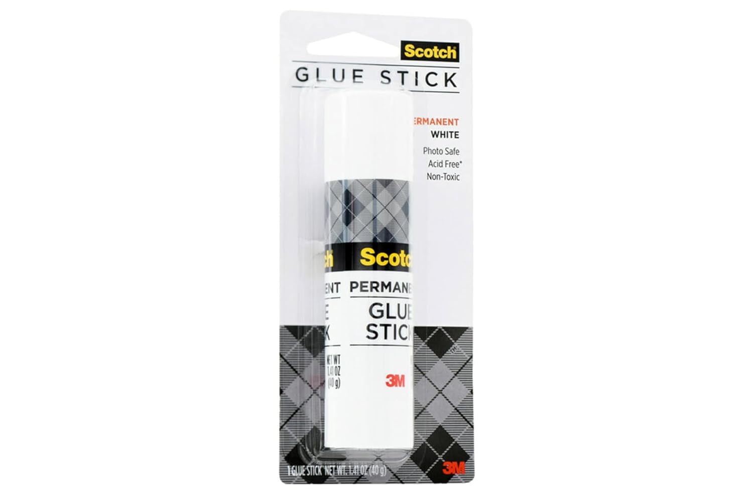 Glue Stick, .28 oz, 18-Pack, Acid Free and Non-Toxic (6008-18)