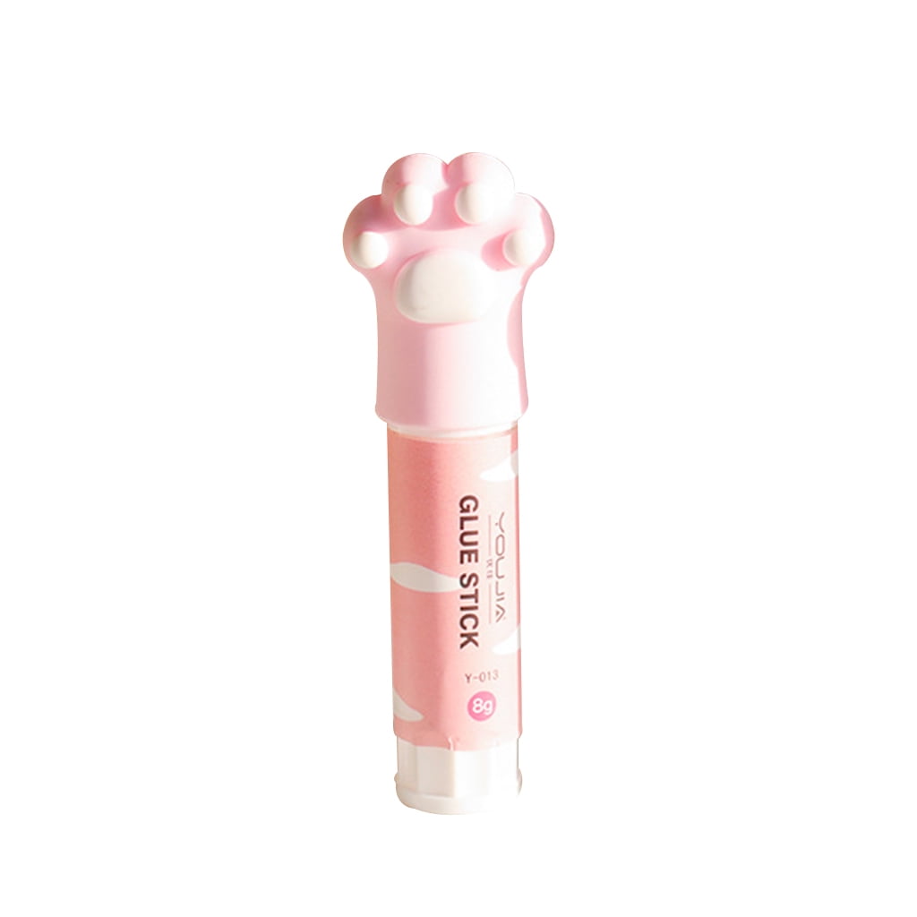 FAIOIN Cute for Cat Claw Quick Stick Solid Glue Kawaii Stick Solvent Non Toxic Multi Us