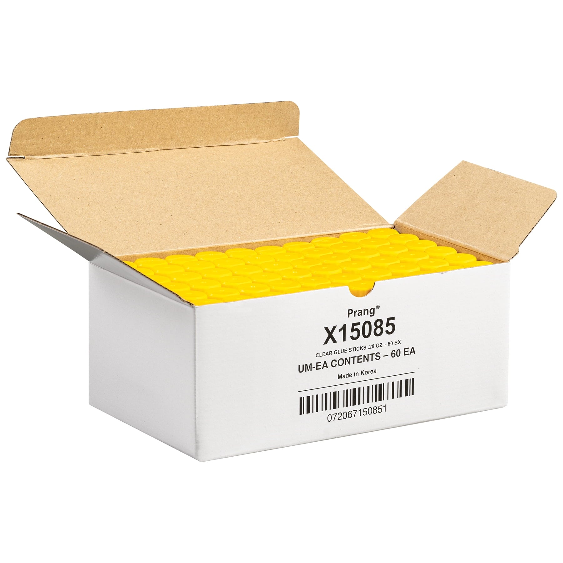 Prang Clear Glue Sticks, Washable, .28oz, 60 Count