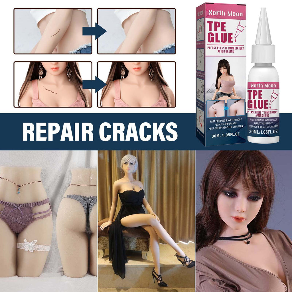 Doll Glue Solid Doll Crack Seamless Glue Transparent Glue 30ML Concrete Products Hard Drying Car Carpet Small Glue Sticks Boot Glue Sole in The Dark Glue Silicone Sheets for Crafts The Tile Carpet