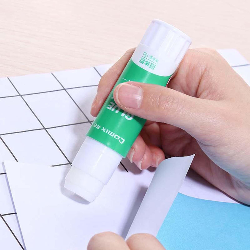 Glue Stick Rotating Design Solid Glue Stick Sealed Well Useful Paste Firmly Washable Durable Glue for Envelopes Photos Office Arts Paper