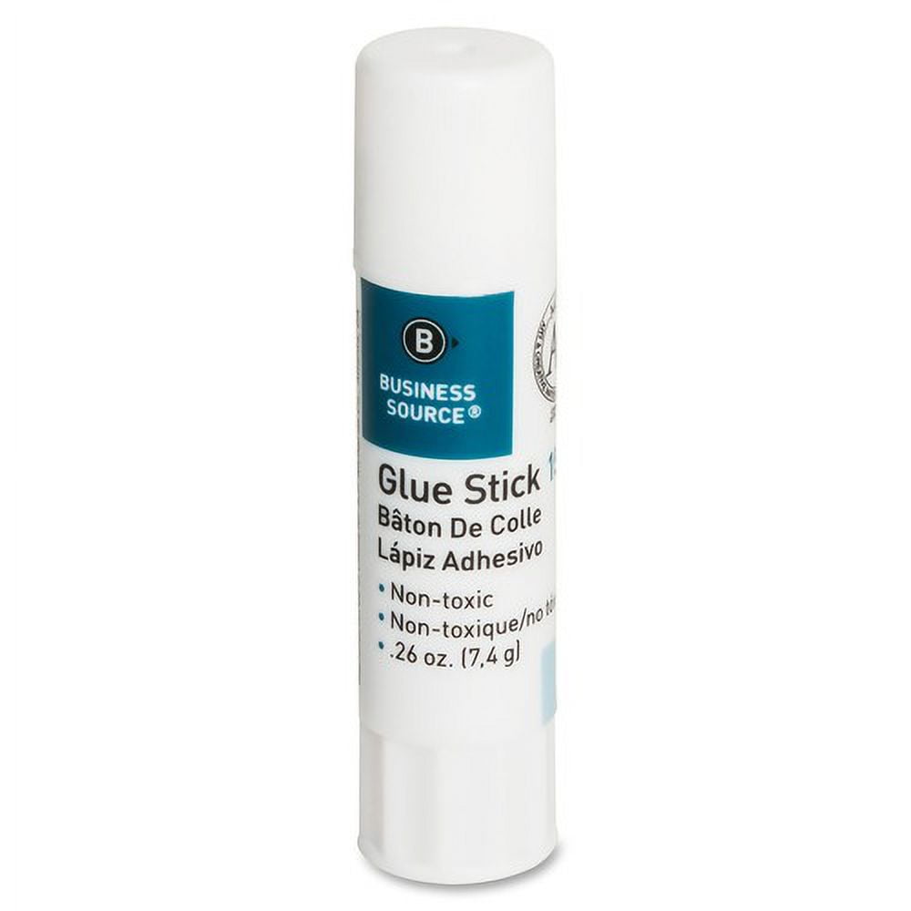 Business Source, BSN00330, Glue Stick, 30 / Box, White