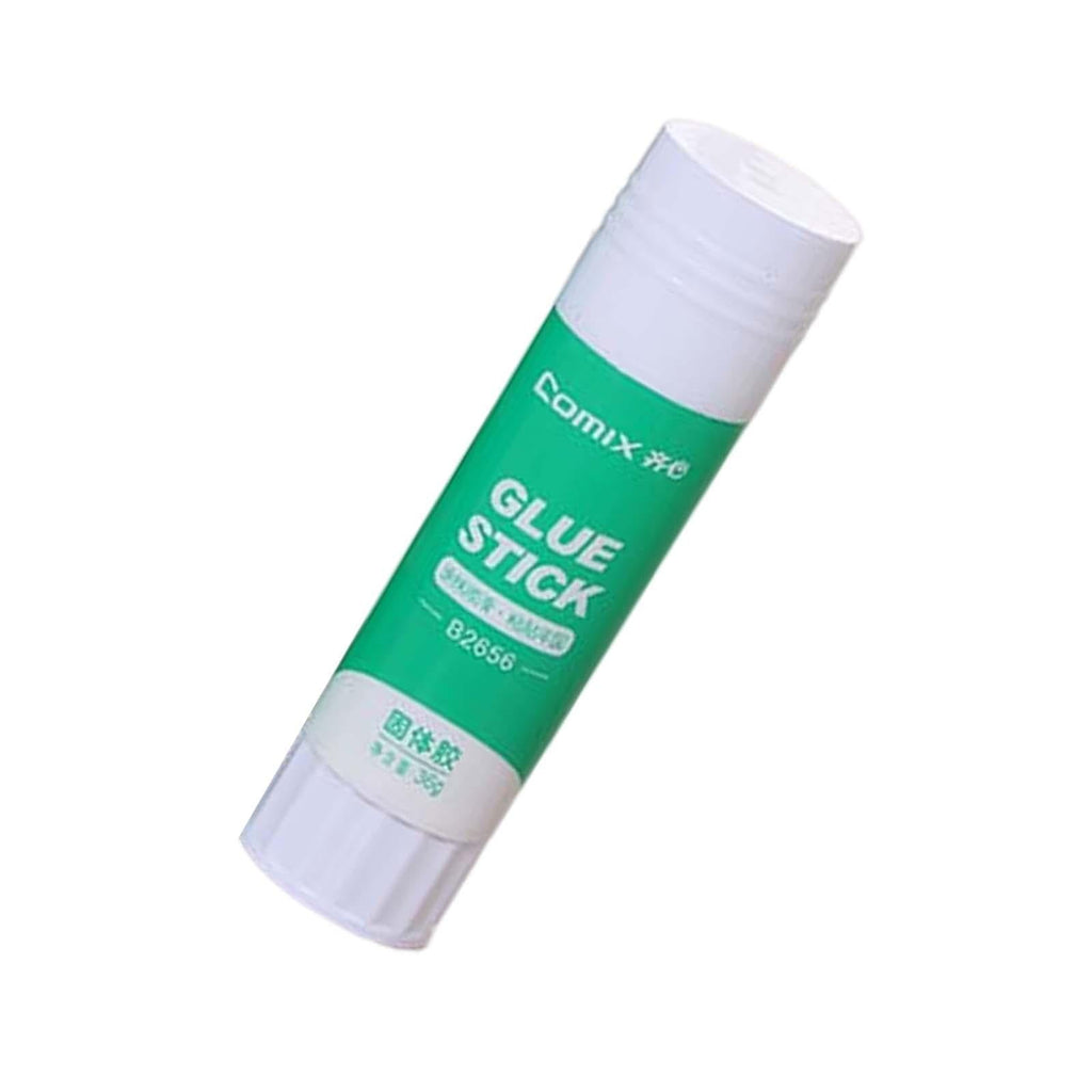 Glue Stick Rotary Design, Portable Strong Adhesives Dry Quickly, Washable Glue for Crafts Activities Paper Envelopes Office Home