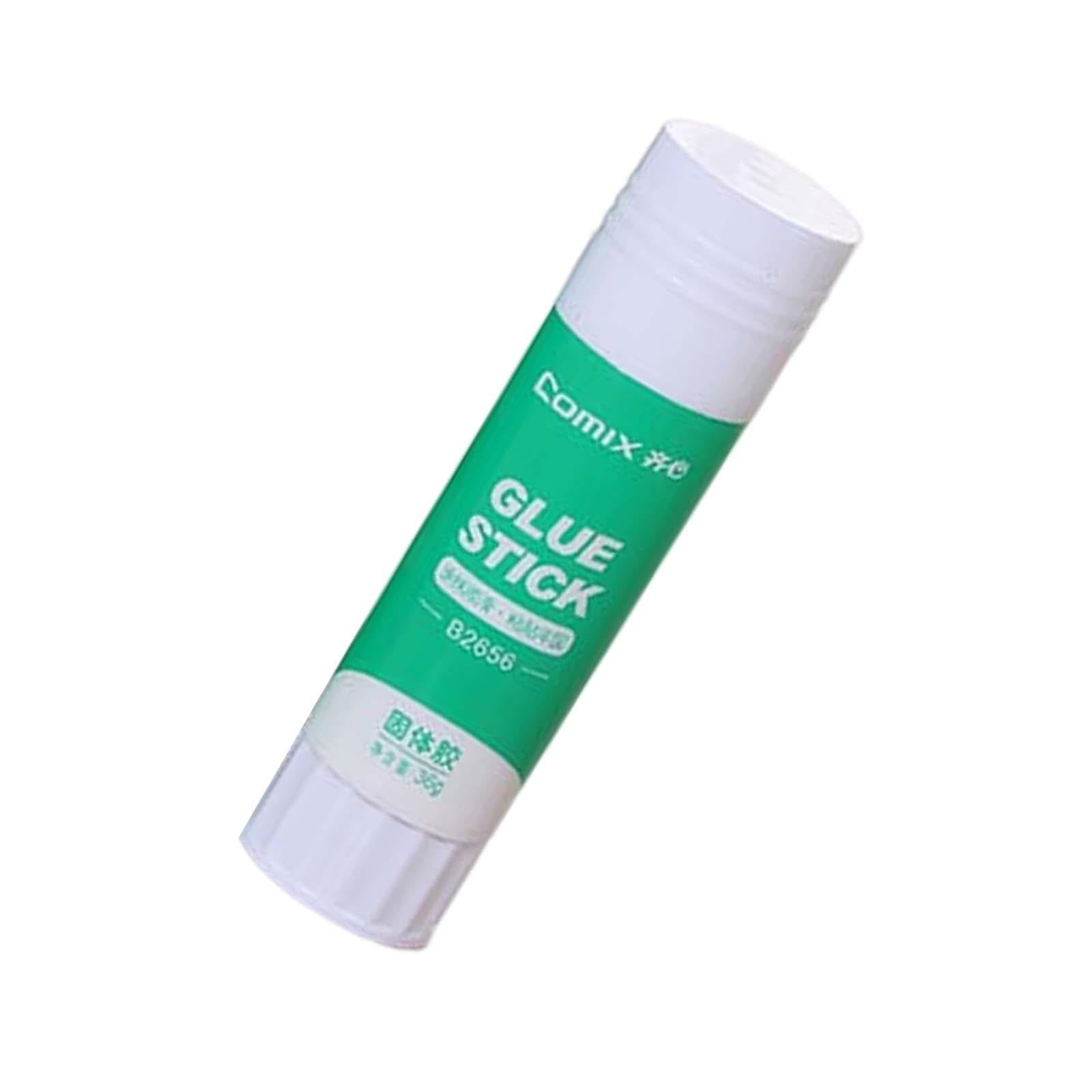 Glue Stick Rotary Design, Portable Strong Adhesives Dry Quickly, Washable Glue for Crafts Activities Paper Envelopes Office Home