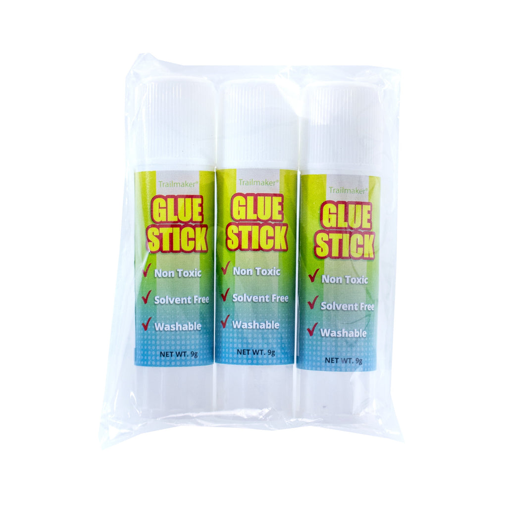 Glue Sticks in 3 or 60 Pack - West Coast Paracord Clear Adhesive - Non-Toxic, Solvent-Free, & Washable