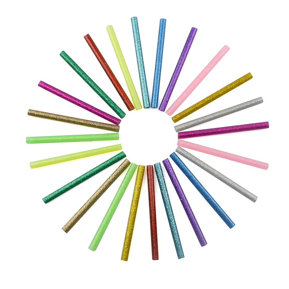 Soimiss 60pcs Model Glue for Miniatures Hot Glue Assorted Color for Craftsmen Filling Home