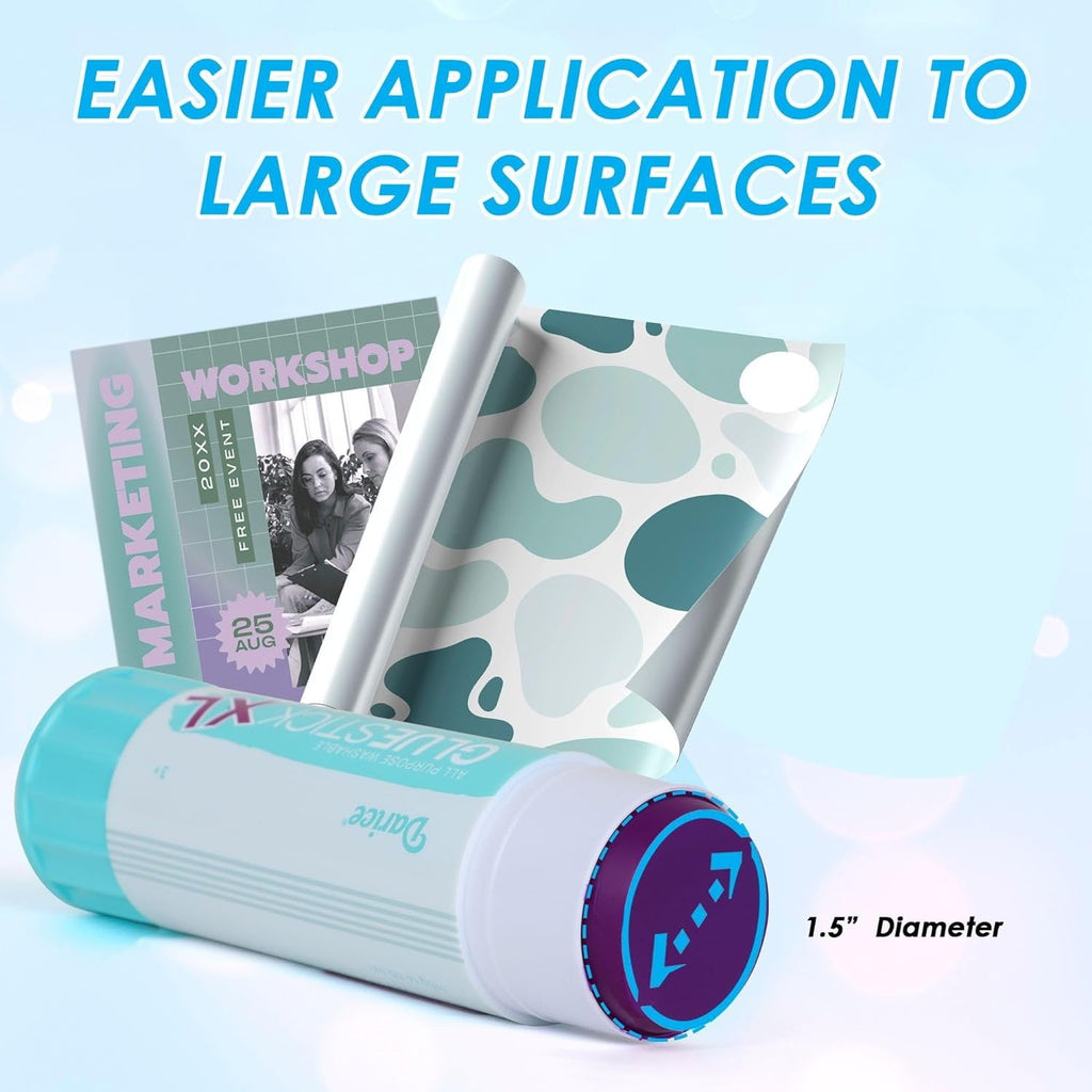 Darice XL Disappearing Purple Glue Sticks 115g