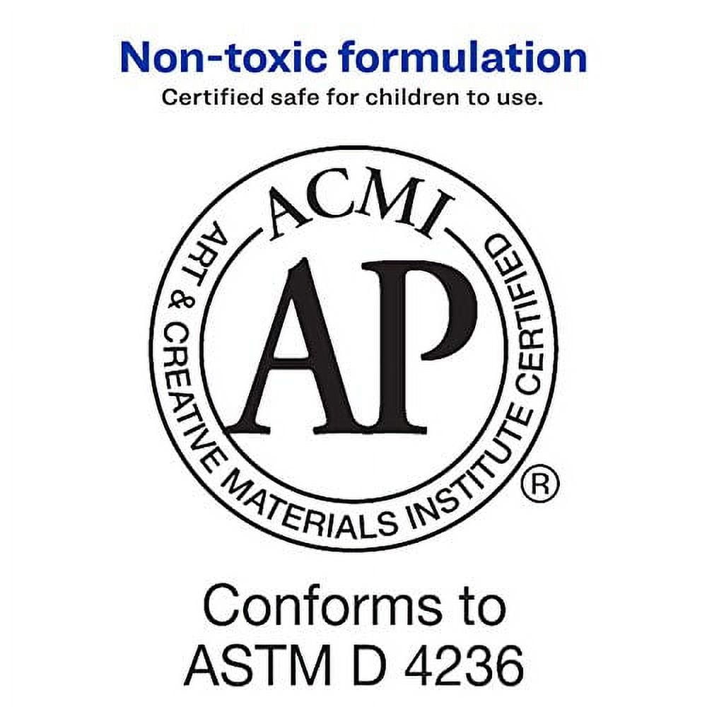 Avery Glue Stick Value Pack White, Washable, Nontoxic, 0.26 oz. Permanent Glue Stic, 18pk (98089)