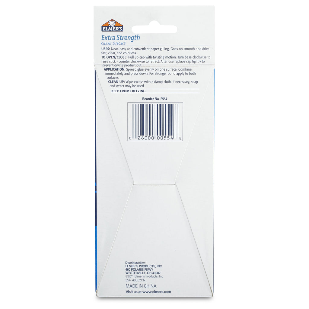 Elmer's Extra-Strength Office Glue Sticks, 0.28 Oz, 24 Ct
