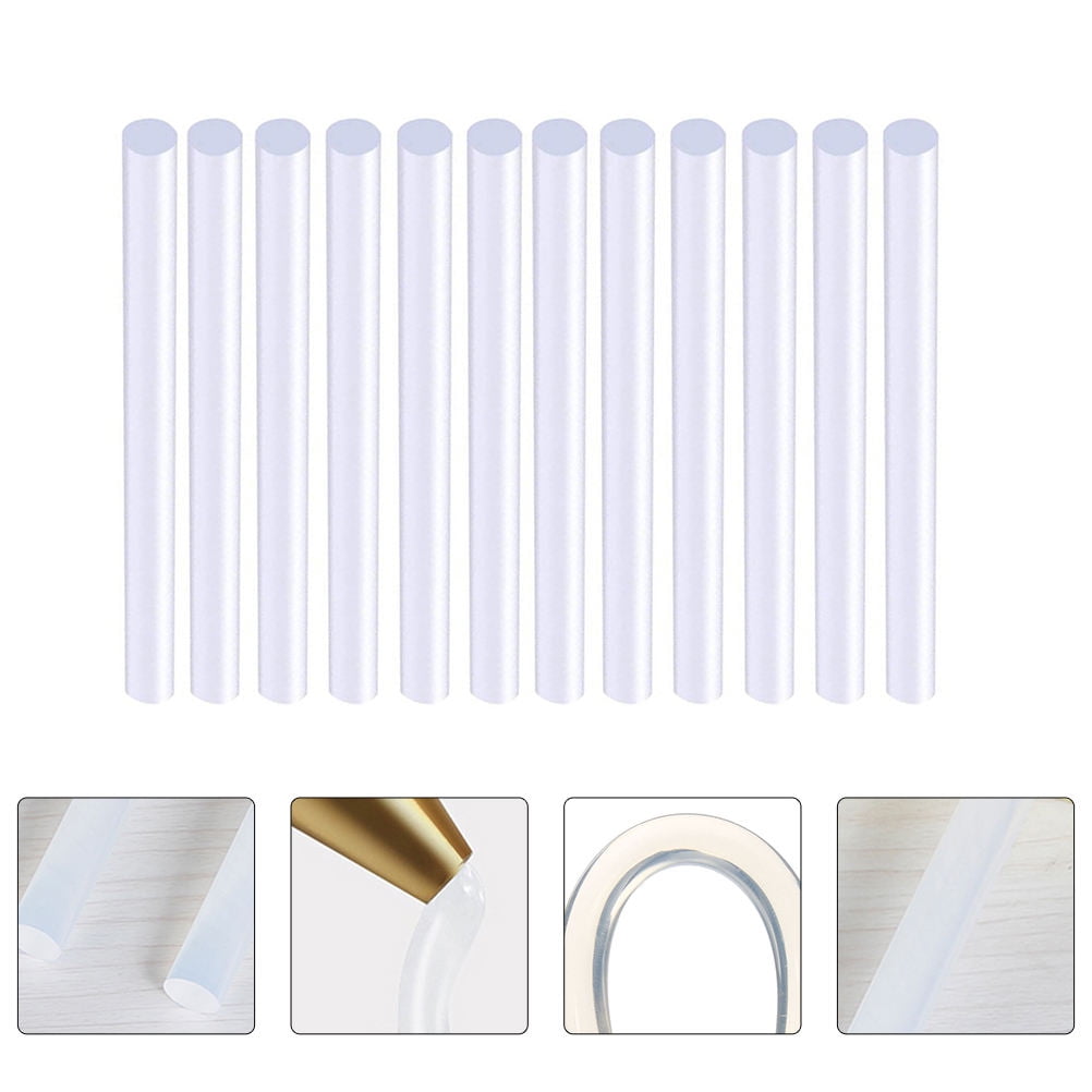 TAILTOSS 70Pcs Flexibility Glue Sticks Resin for DIY Crafts 10x0.7in