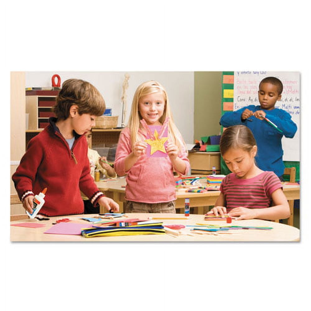 Disappearing Glue Stick, 0.77 Oz, Applies White, Dries Clear, 12/pack | Bundle of 2 Packs