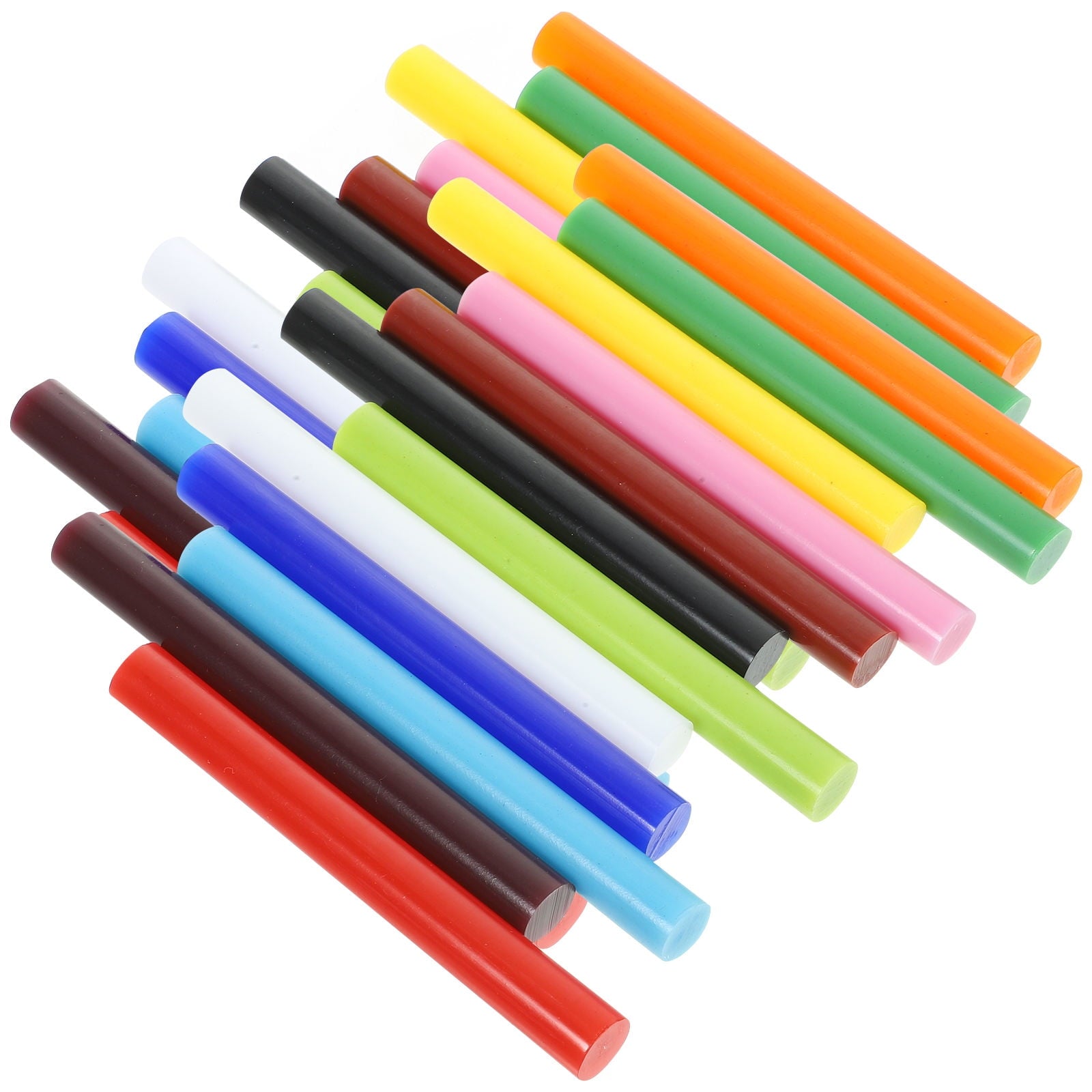 LEORX 36Pcs Glue for Crafting EVA Assorted Color for Bonding Fabric and Paper