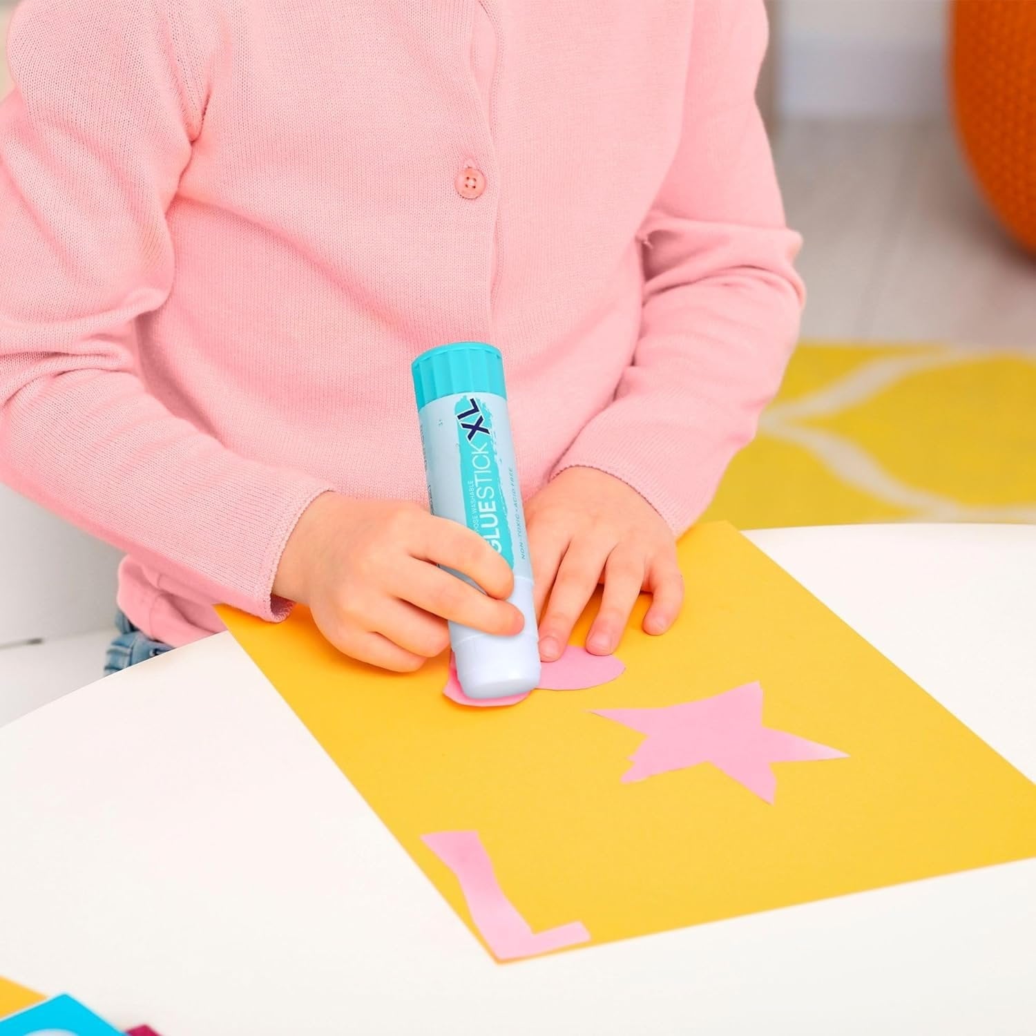 Darice All Purpose Washable Glue Sticks, White, 4.05 oz