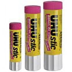 Uhu Stic Glue Sticks, Purple, .74 oz.