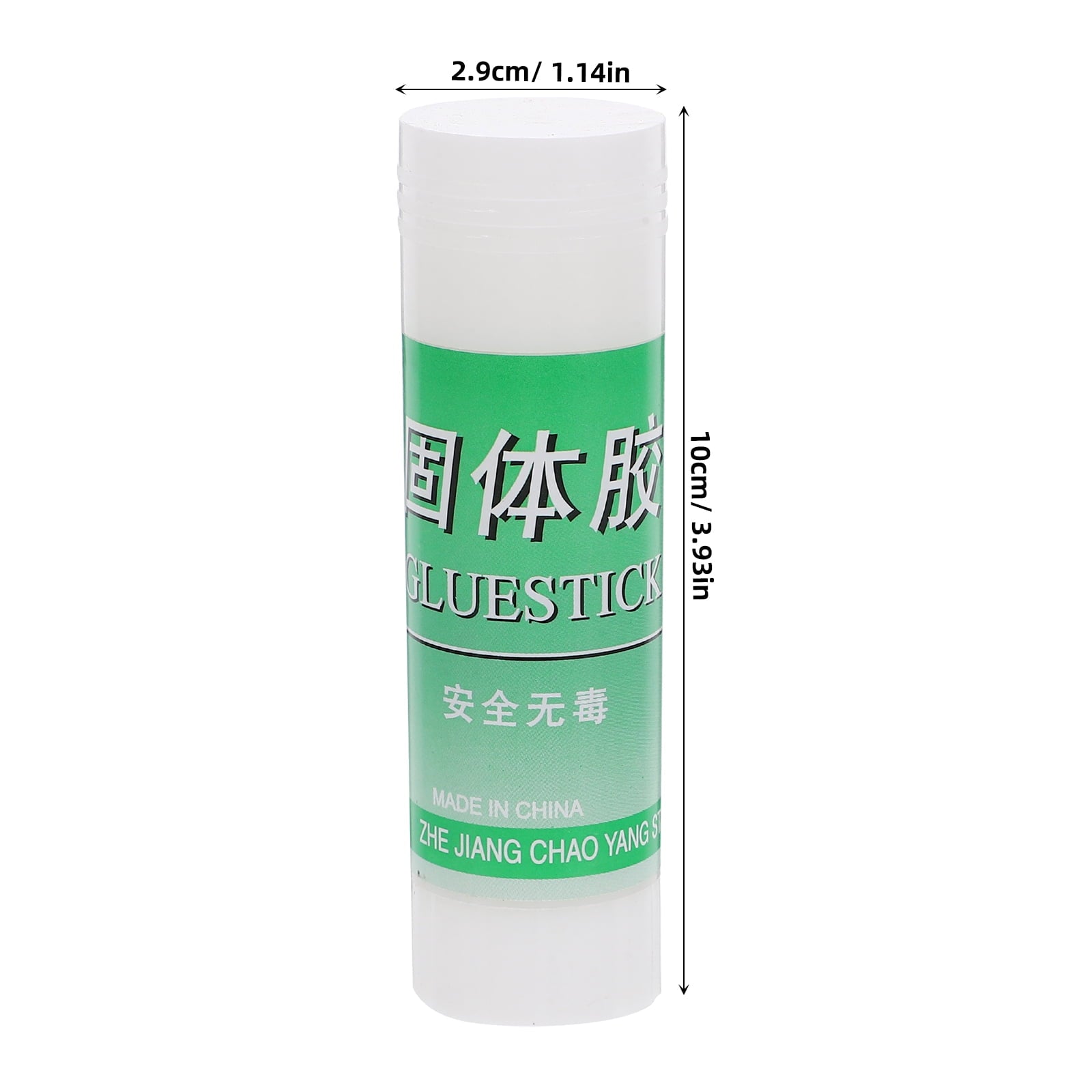 Masteelf 2pcs Solid Glue Sticks Portable White Adhesive Glue For Crafts Diy Projects All Purpose White Glue Sticks DIY Projects Glue Stick