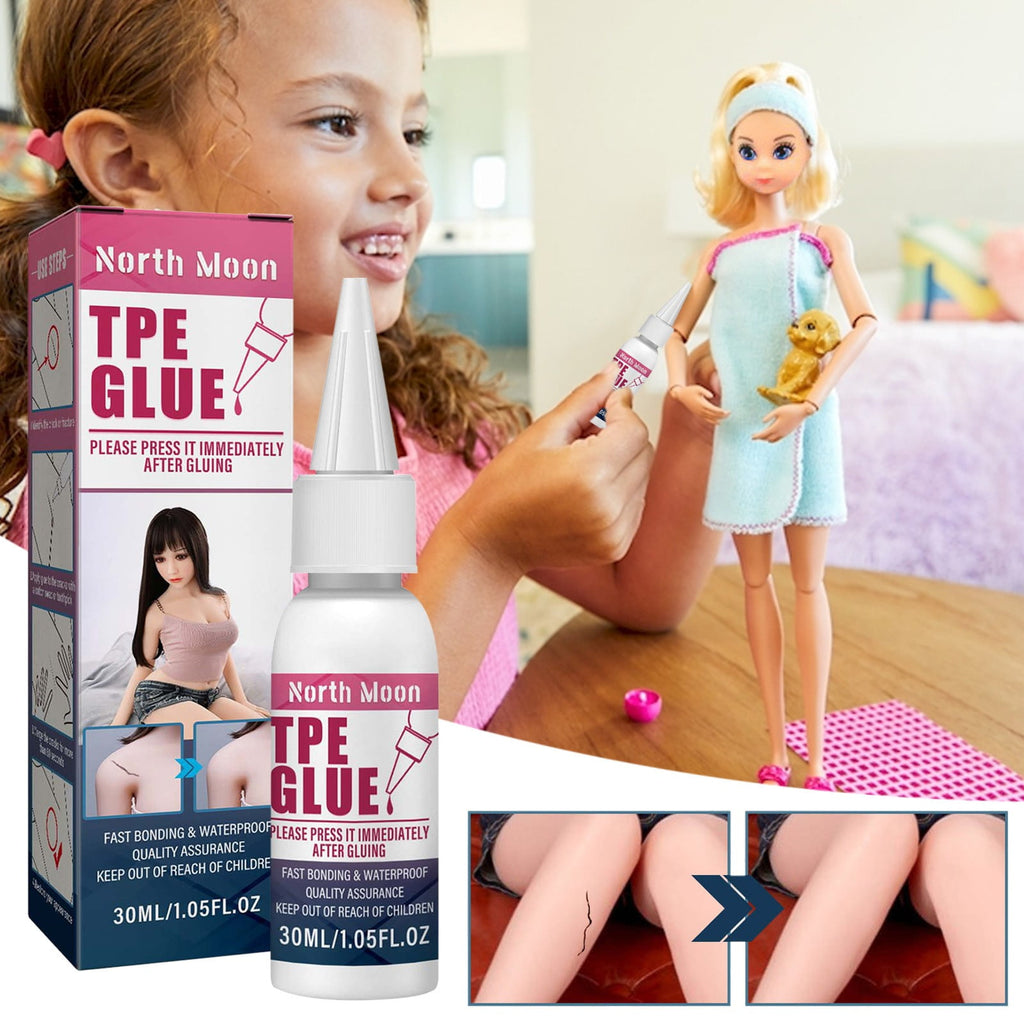 Doll Glue Solid Doll Crack Seamless Glue Transparent Glue 30ML Concrete Products Hard Drying Car Carpet Small Glue Sticks Boot Glue Sole in The Dark Glue Silicone Sheets for Crafts The Tile Carpet