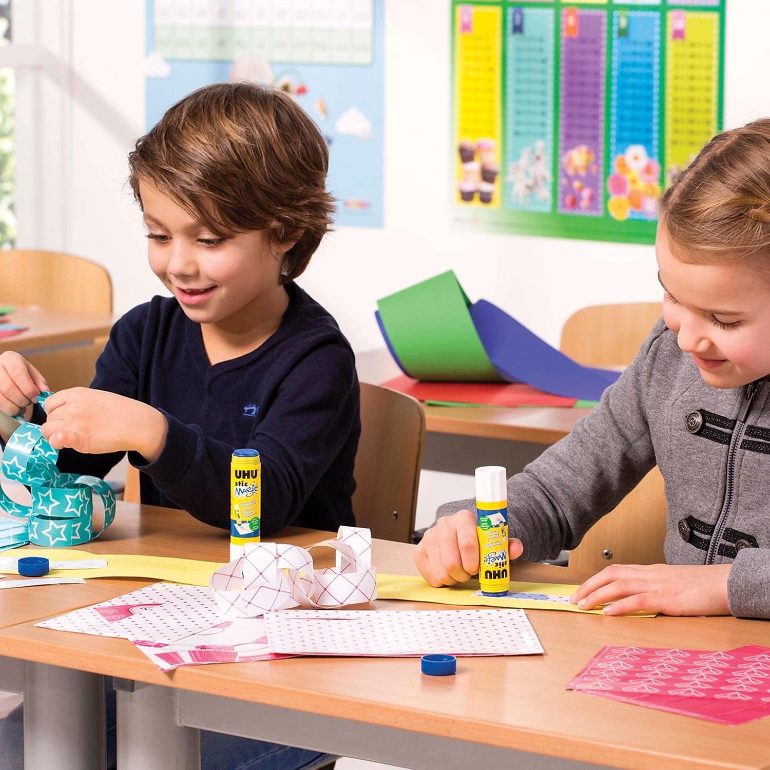 Uhu Stic Glue Stick, Blue, 1.41 oz.