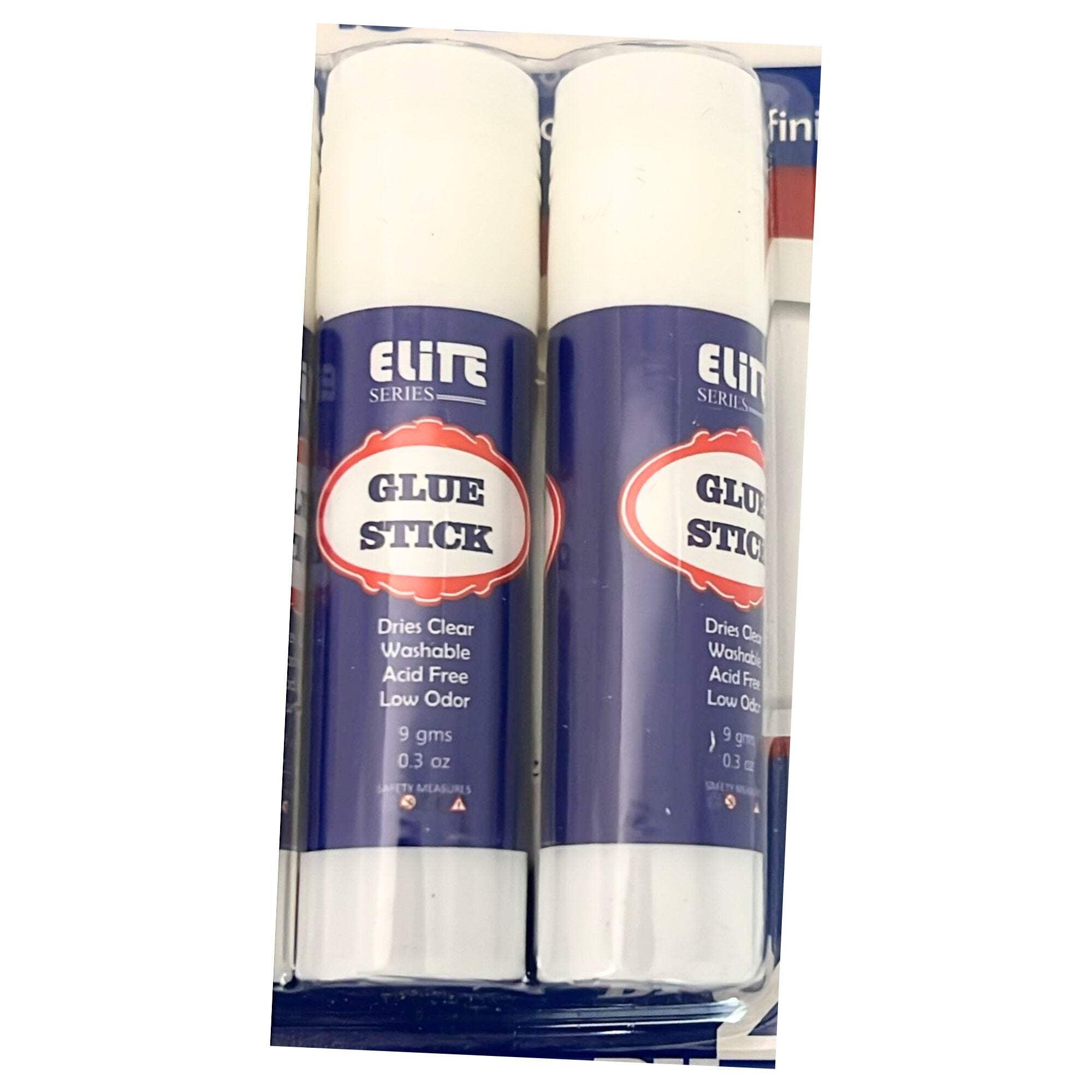 Glue Sticks – 0.3 oz Each, Washable  Non-Toxic: 2CT