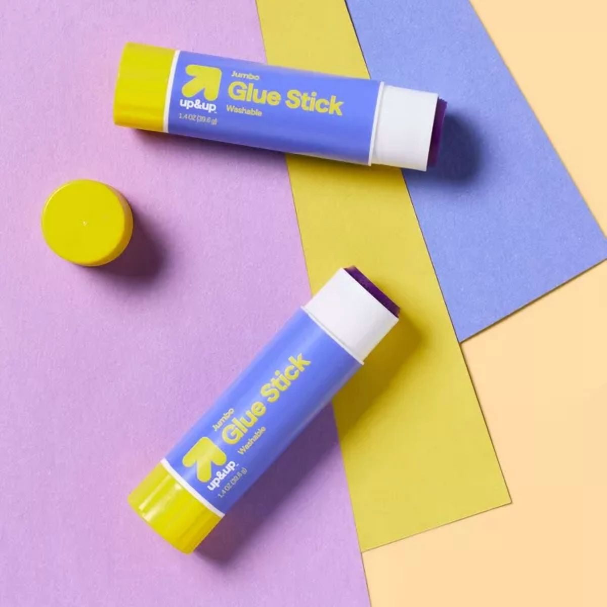 Jumbo Glue Sticks Disappearing Purple - up&up™