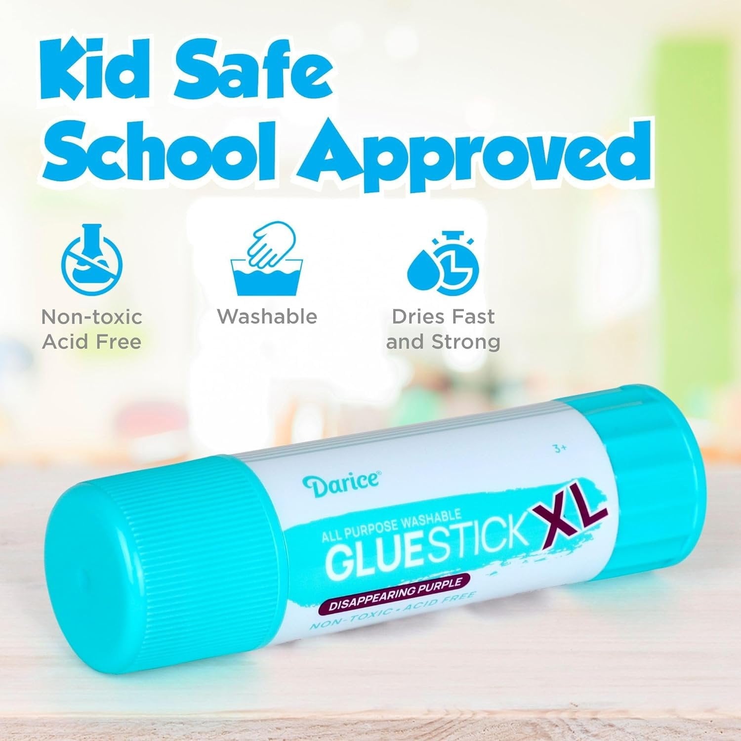 Darice XL Disappearing Purple Glue Sticks 115g