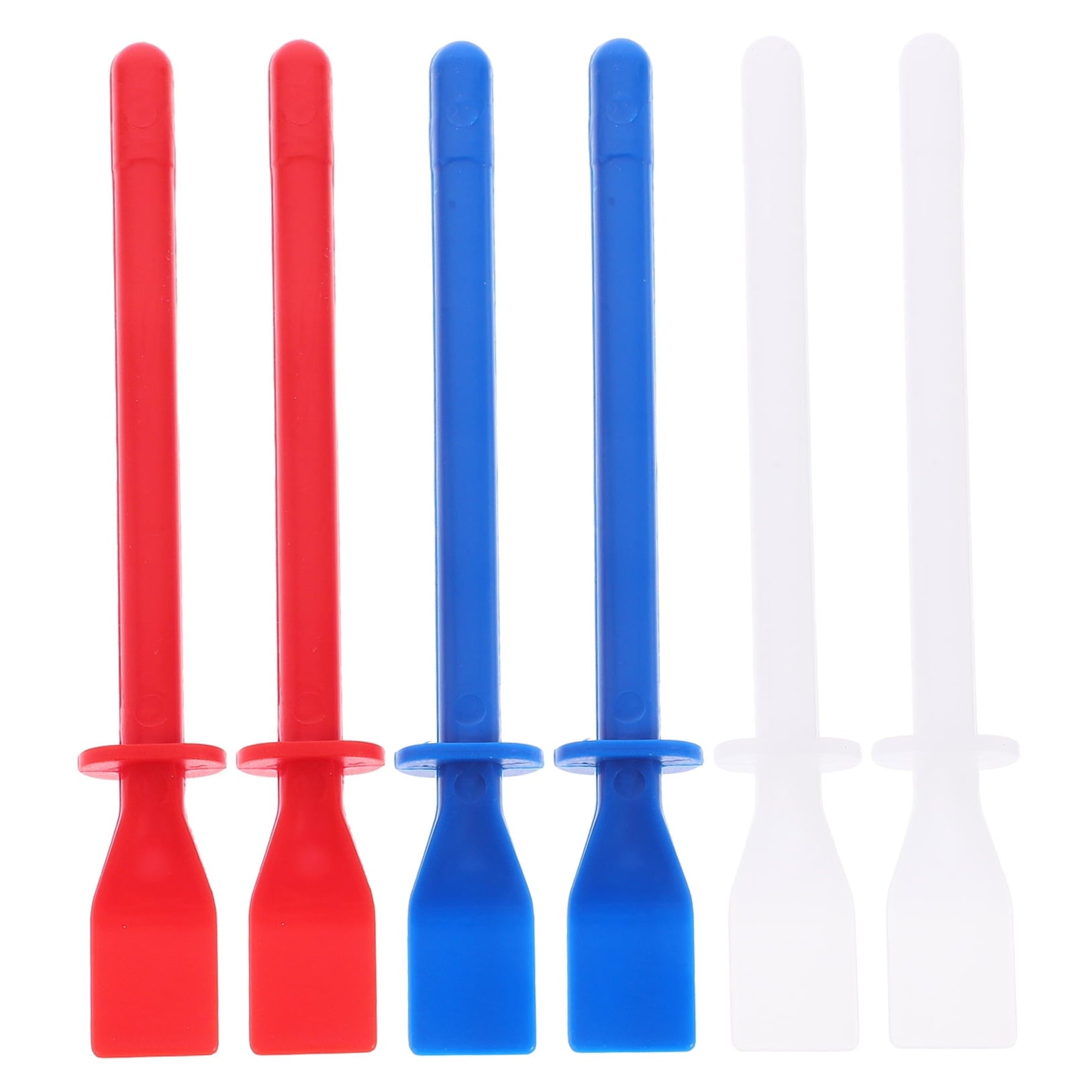 IDEANATEGRATE 6Pcs Smear Glue Stick Assorted Color 11.30X1.50X1.00cm for Leather Working and DIY Enthusiasts