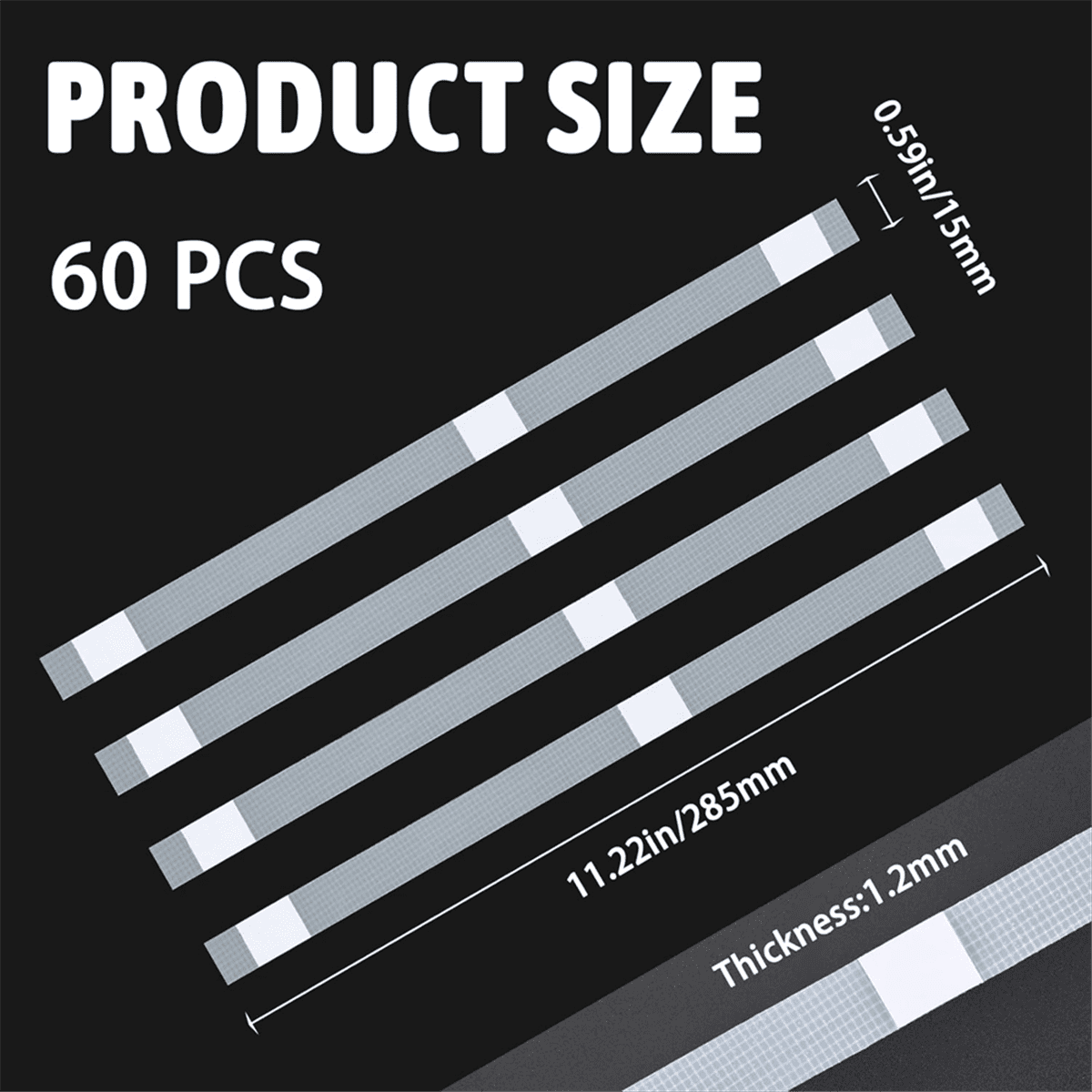 60 * Thermal Glue Strips-As Shown
