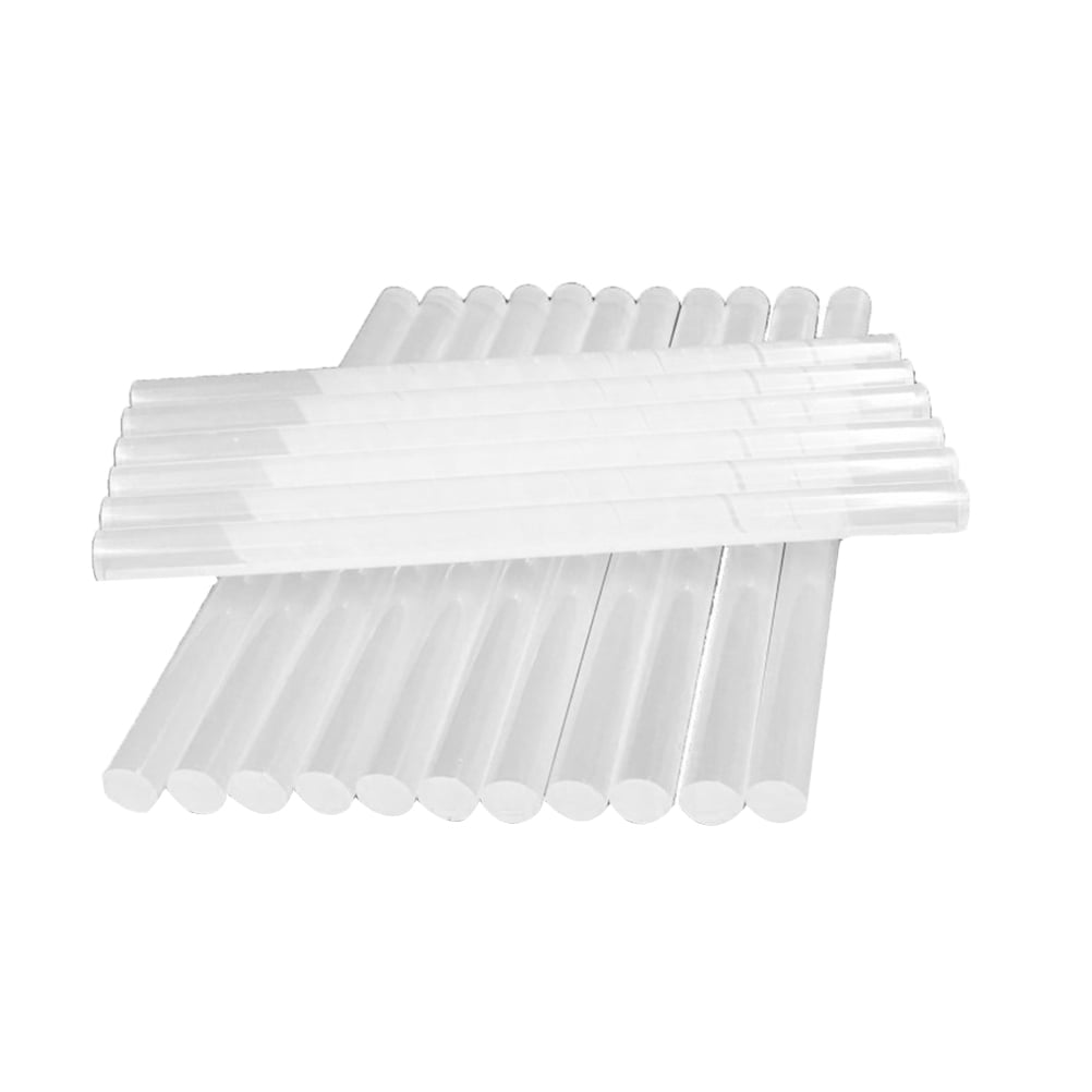 AURARMLET 100PCS Bulk Glue Sticks Clear Thermoplastic Resin for Ceramics