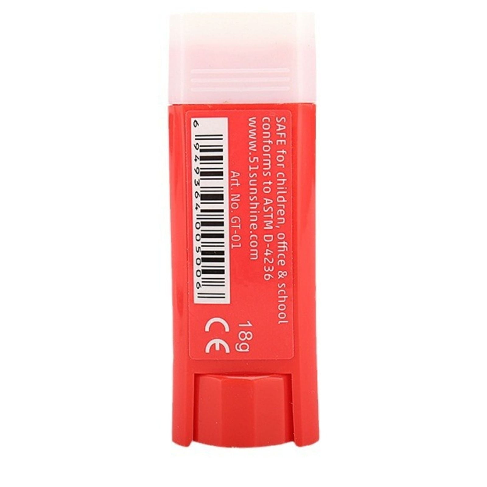 GBAYXJ^Red| Transparent Solid Glue Handmade Glue Stick Material Transparent Glue Stick Student Stationery