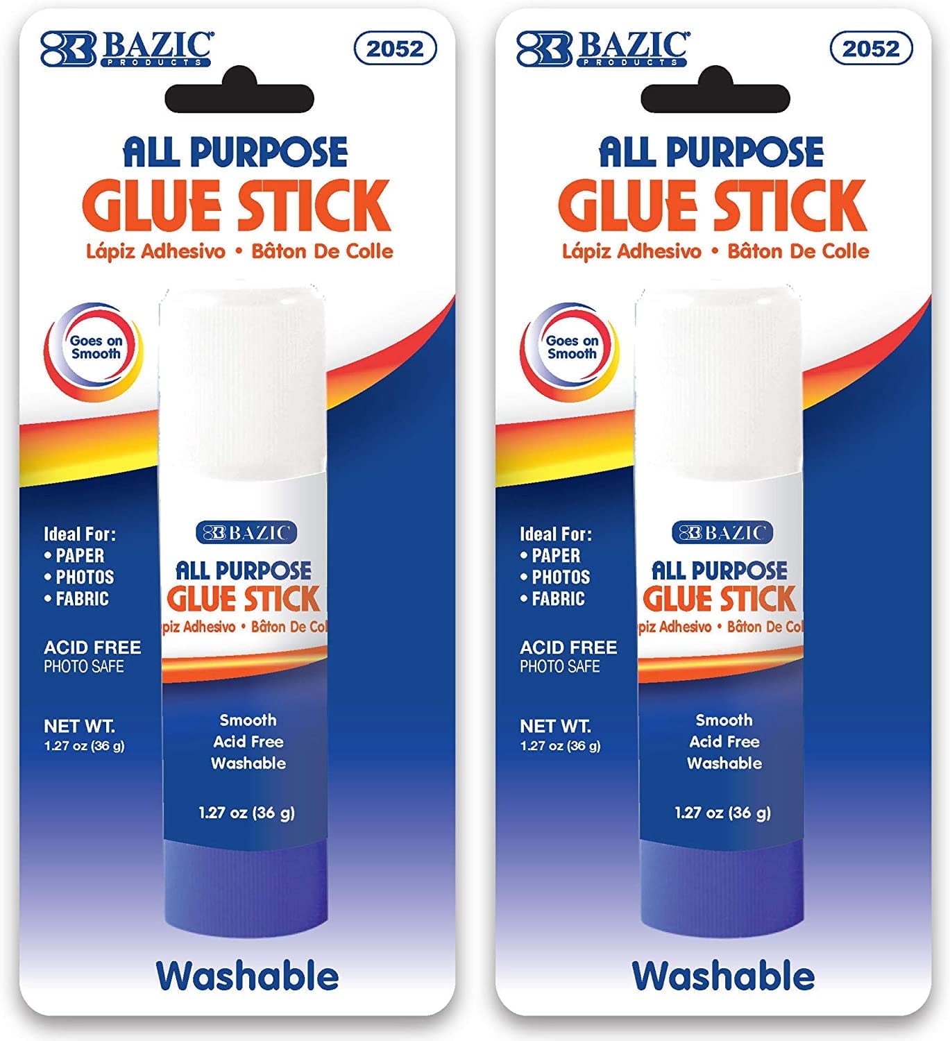 BAZIC 1.27 oz (36g) Premium Glue Stick [2052]