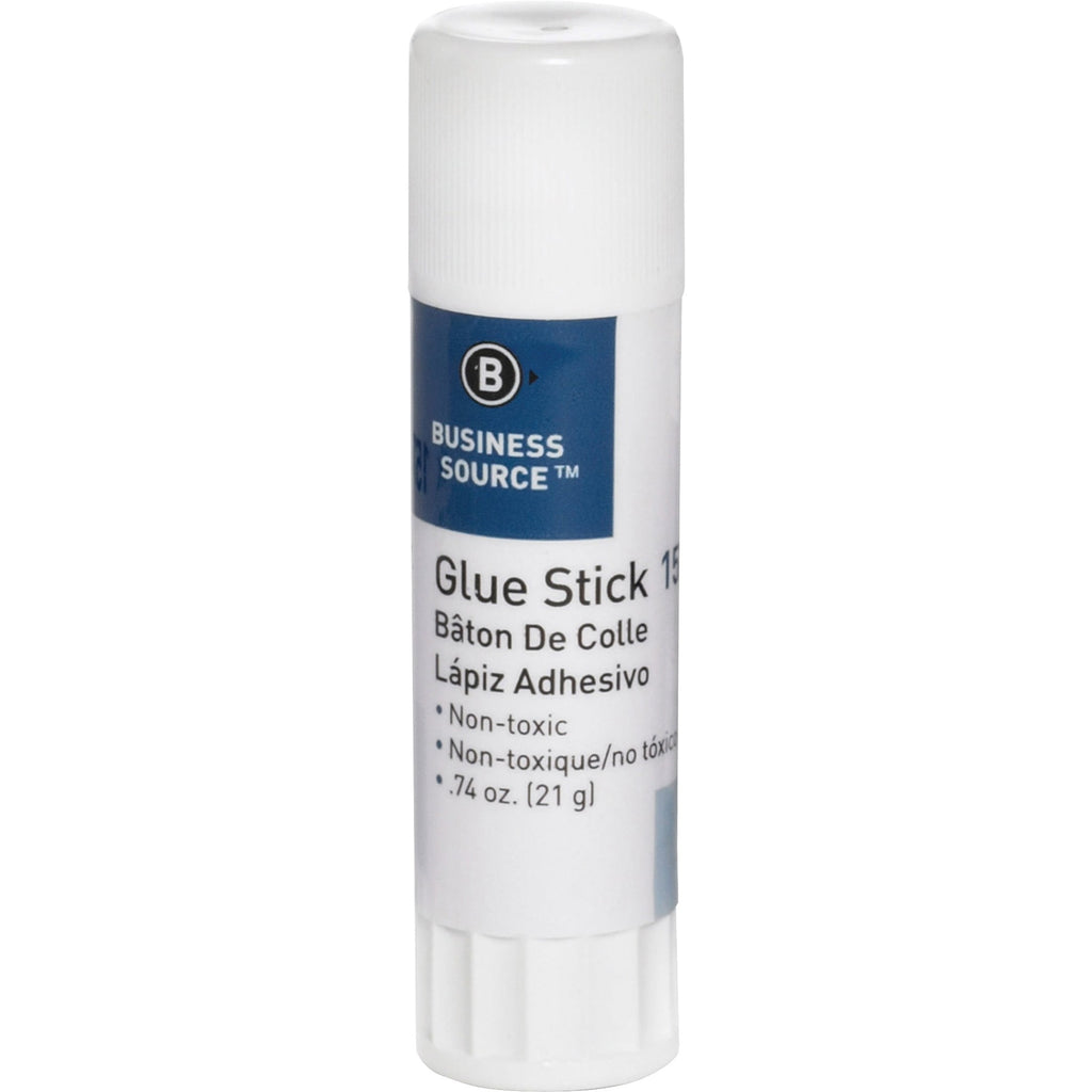 Business Source Glue Stick 0.74 oz - 1 Each - White