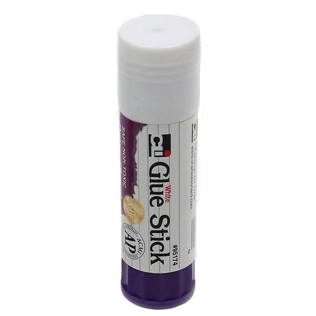 Charles Leonard Glue Stick, White, .74 oz, Pack of 36