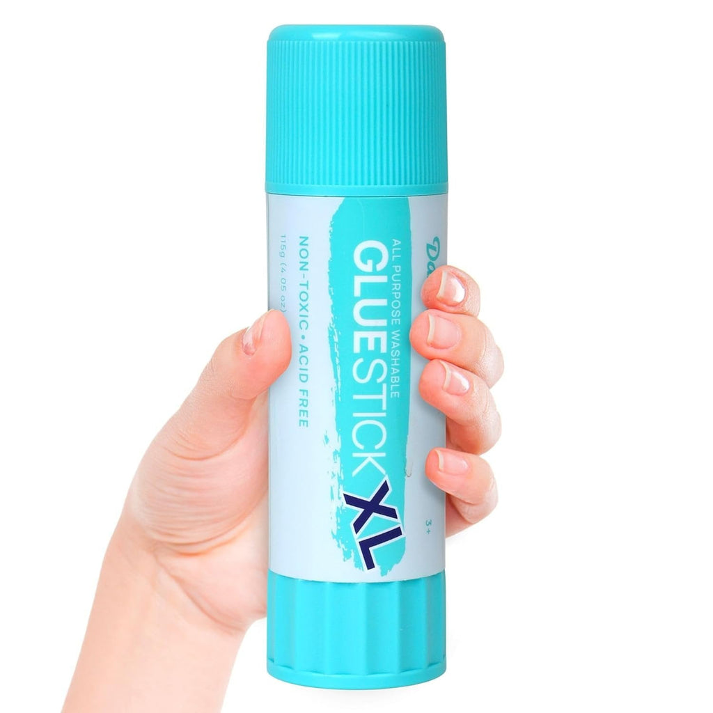 Darice All Purpose Washable Glue Sticks, White, 4.05 oz