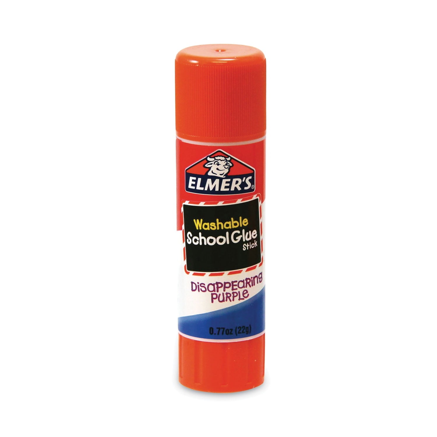 Elmer's Washable School Glue Stick, Purple, 077 oz