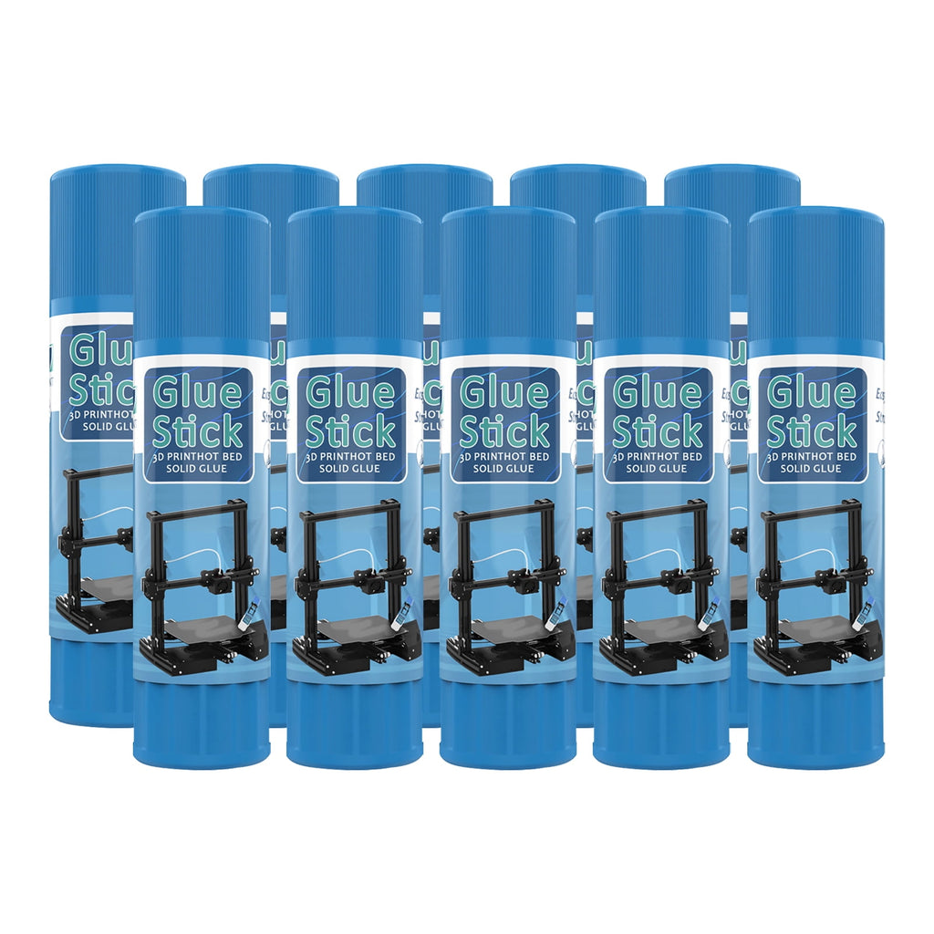 Htovila Glue Sticks,PVP Sticks Non-Toxic 3D Printer Washable Bed Plate Bed Plate Easy Sticks PVP Sticks Non-Toxic Washable Bed Plate Easy 10PCS Printer Sticks PVP Print Adhesive 3D dsfen HUIOP 3D 3D