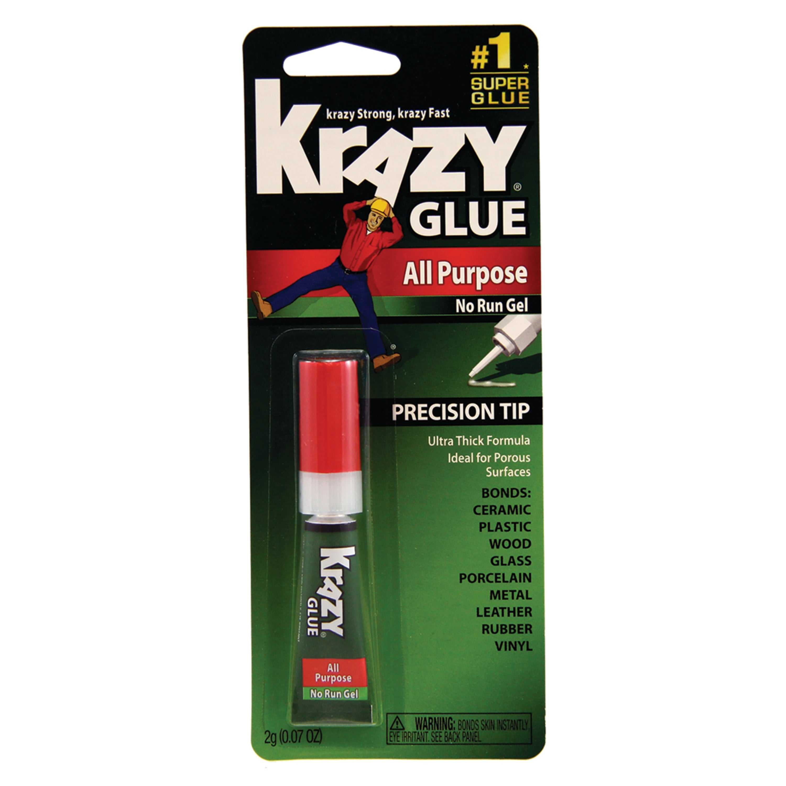 Krazy Glue, All-Purpose Gel, Precision Tip, 2 g