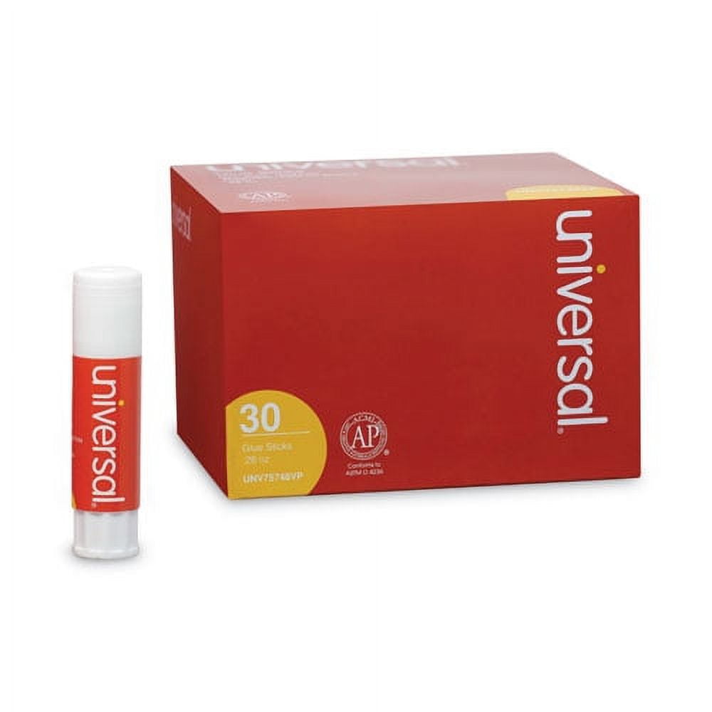 Glue Stick Value Pack, 0.28 Oz, Applies And Dries Clear, 30/pack | Bundle of 2 Packs