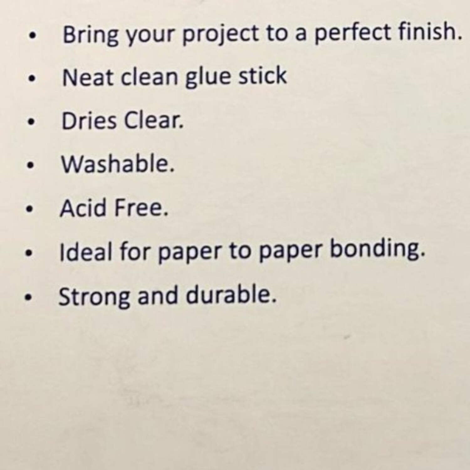 Glue Sticks – 0.3 oz Each, Washable  Non-Toxic: 2CT