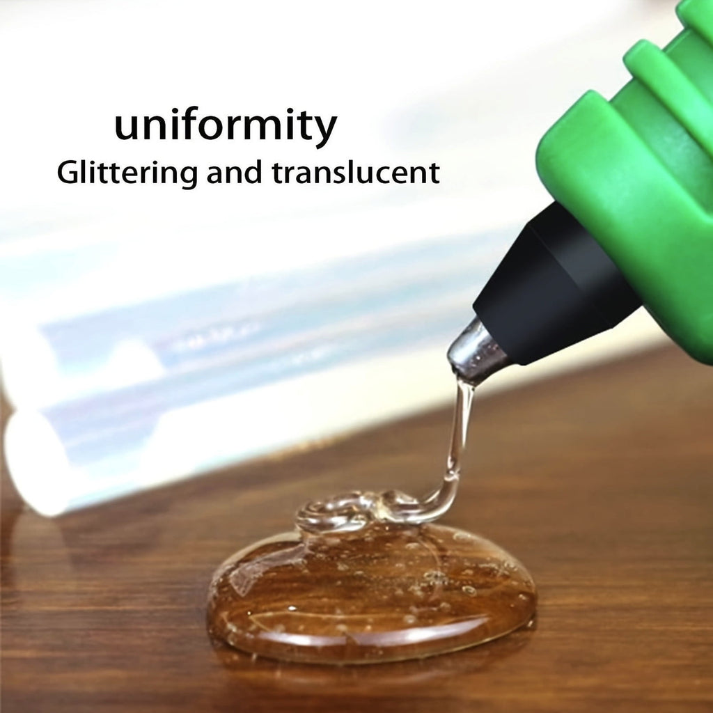 100 Pack Hot Glue Sticks, Clear Glue for Diy Crafts, Educational Projects, 1 8 Inch, Bonding Adhesive, for Wood, Metal, Glass, Art Supplies,YISHFHP