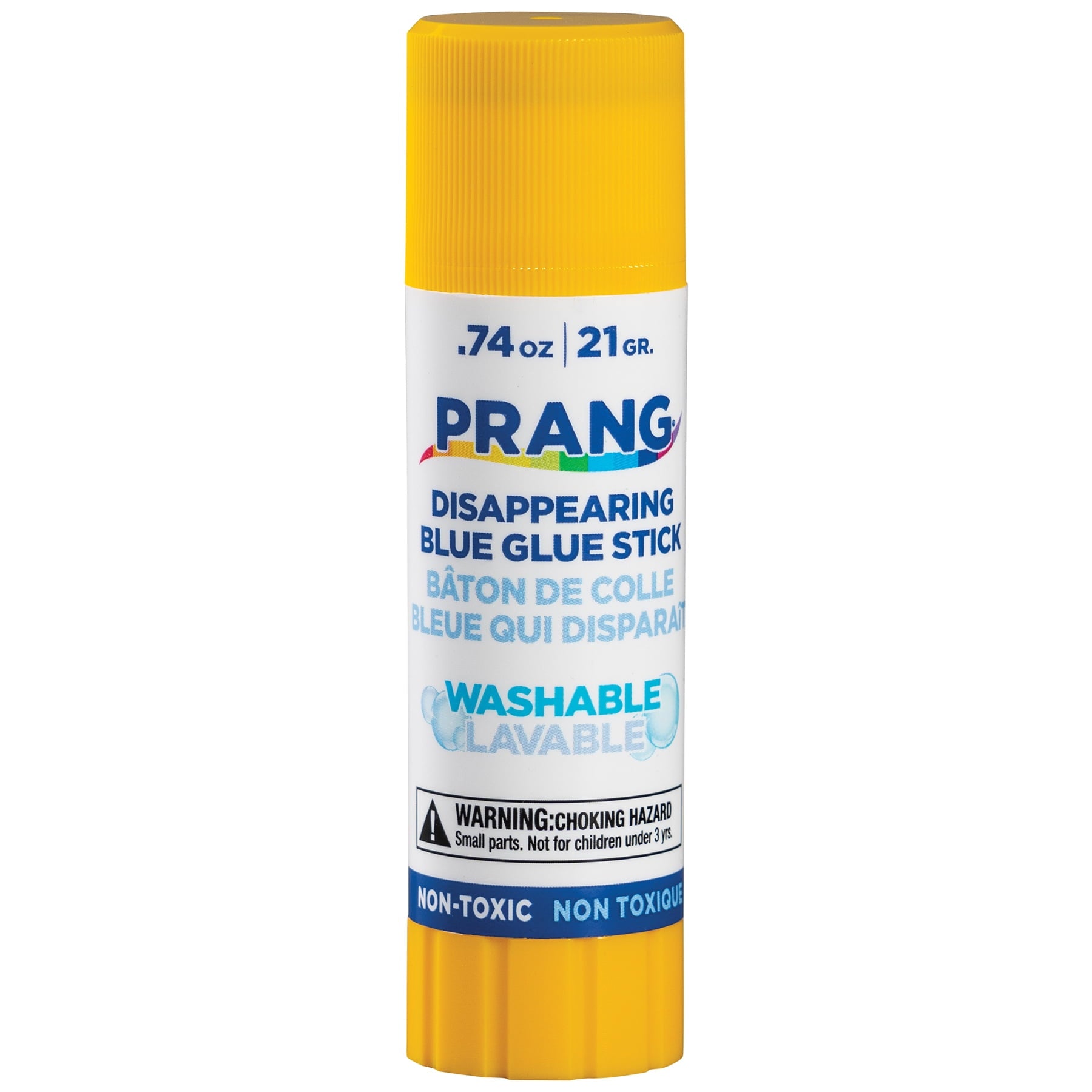 Prang Disappearing Blue Glue Sticks, Washable, .74oz, 60 Count