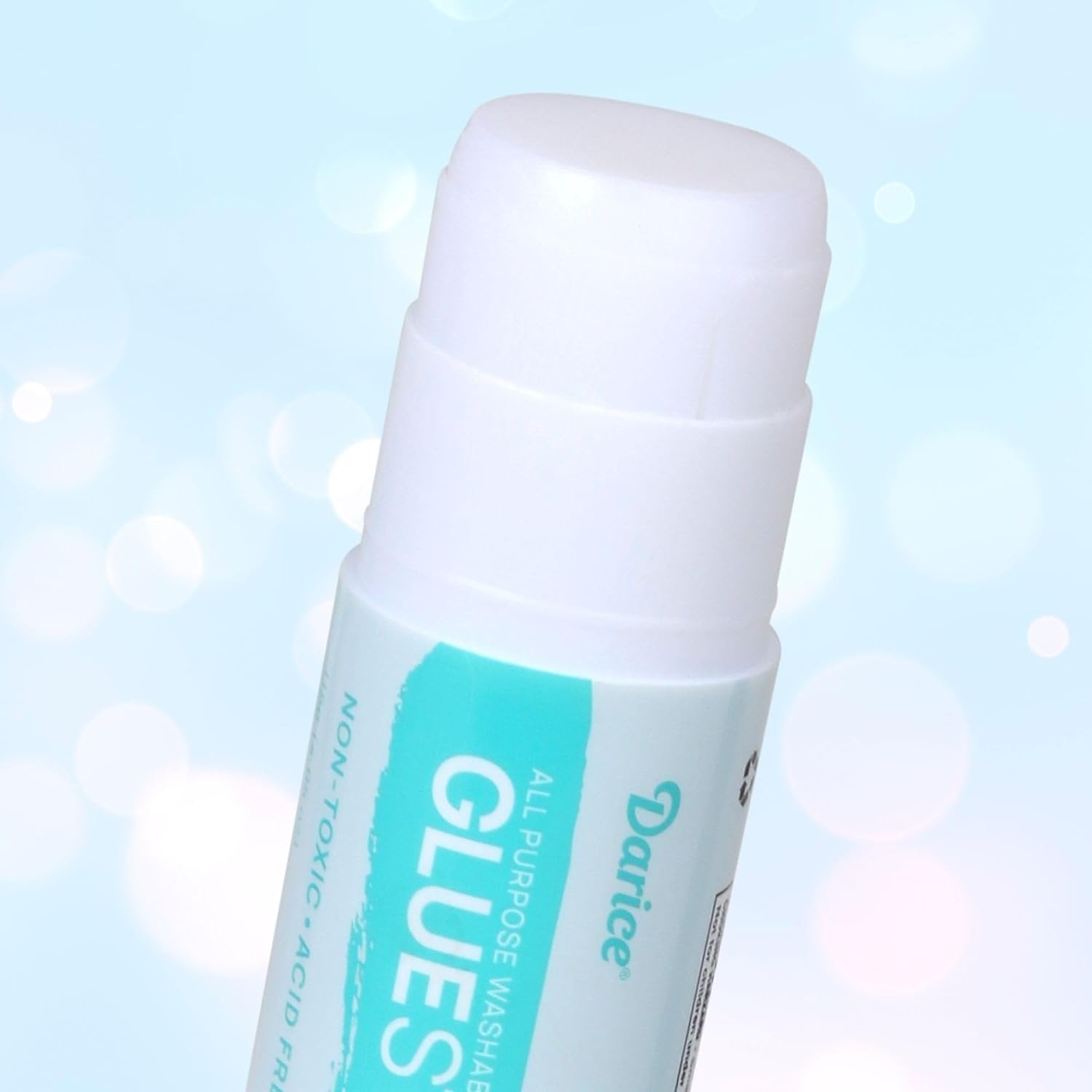 Darice All Purpose Washable Glue Sticks, White, 4.05 oz