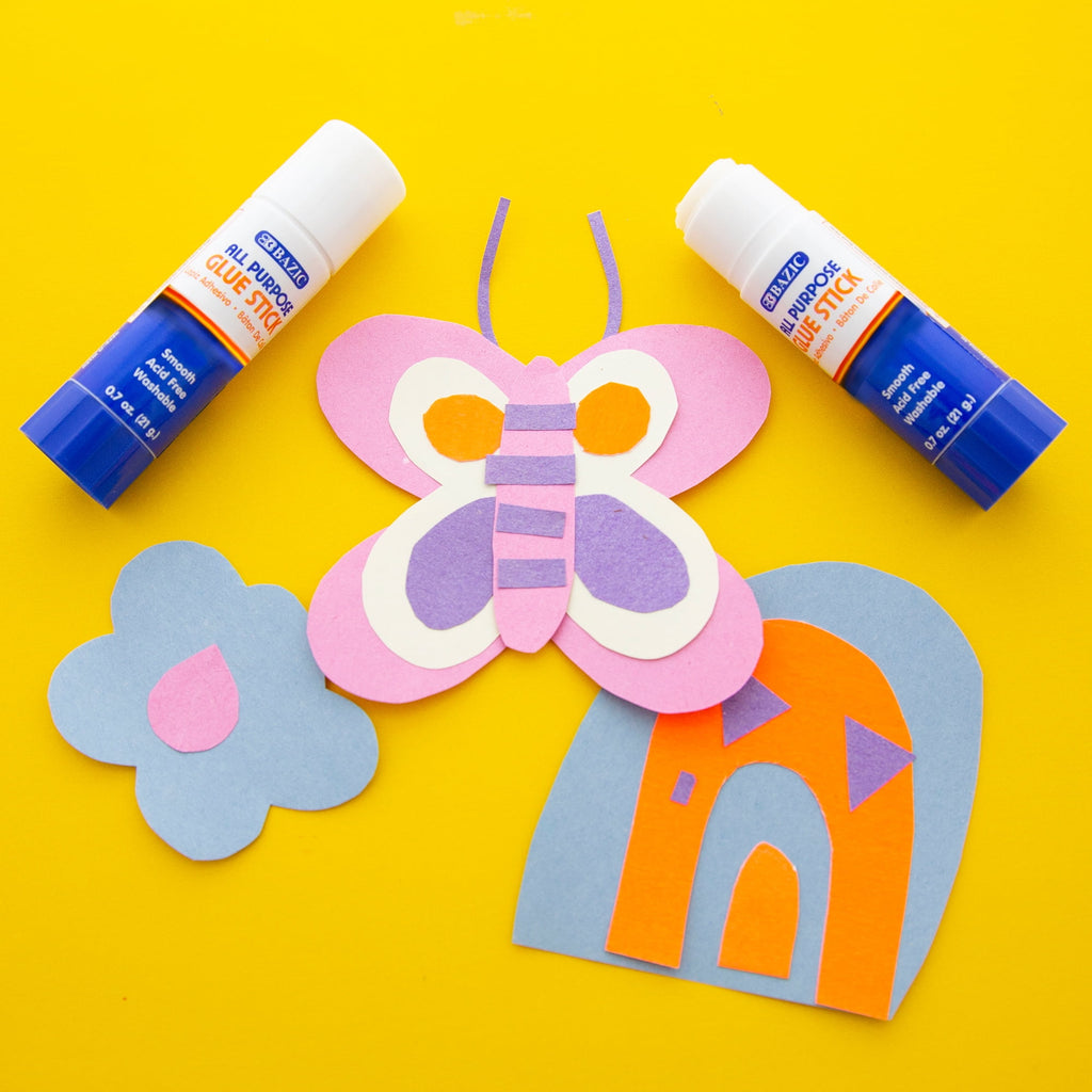 BAZIC Premium Glue Stick 21g/0.7 Oz , Acid Free, Glue Sticks (2/Pack), 1-Pack