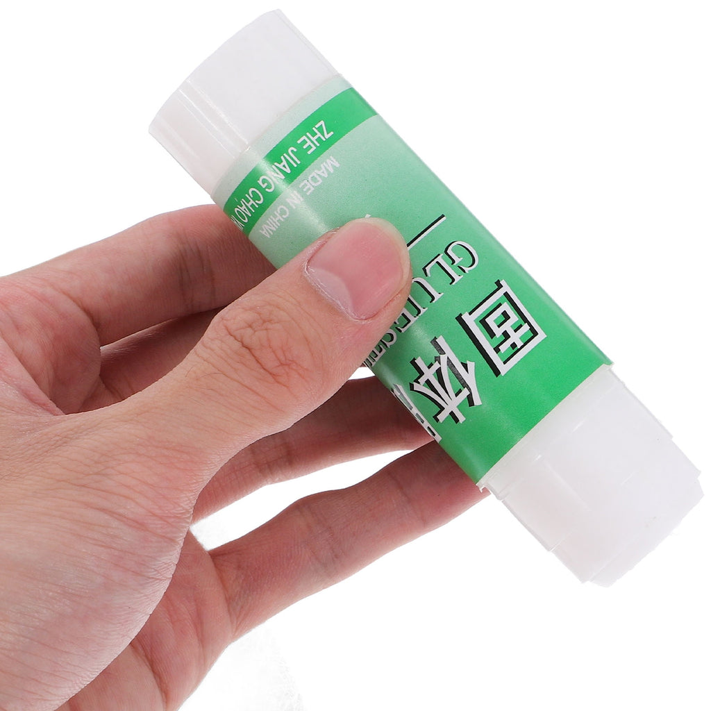 Masteelf 2pcs Solid Glue Sticks Portable White Adhesive Glue For Crafts Diy Projects All Purpose White Glue Sticks DIY Projects Glue Stick