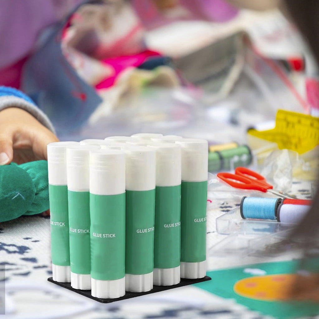 HHBEAUTY 12 Pcs 0.32 Ounce Glue Sticks Combo, For Crafts DIY And Home All Purpose