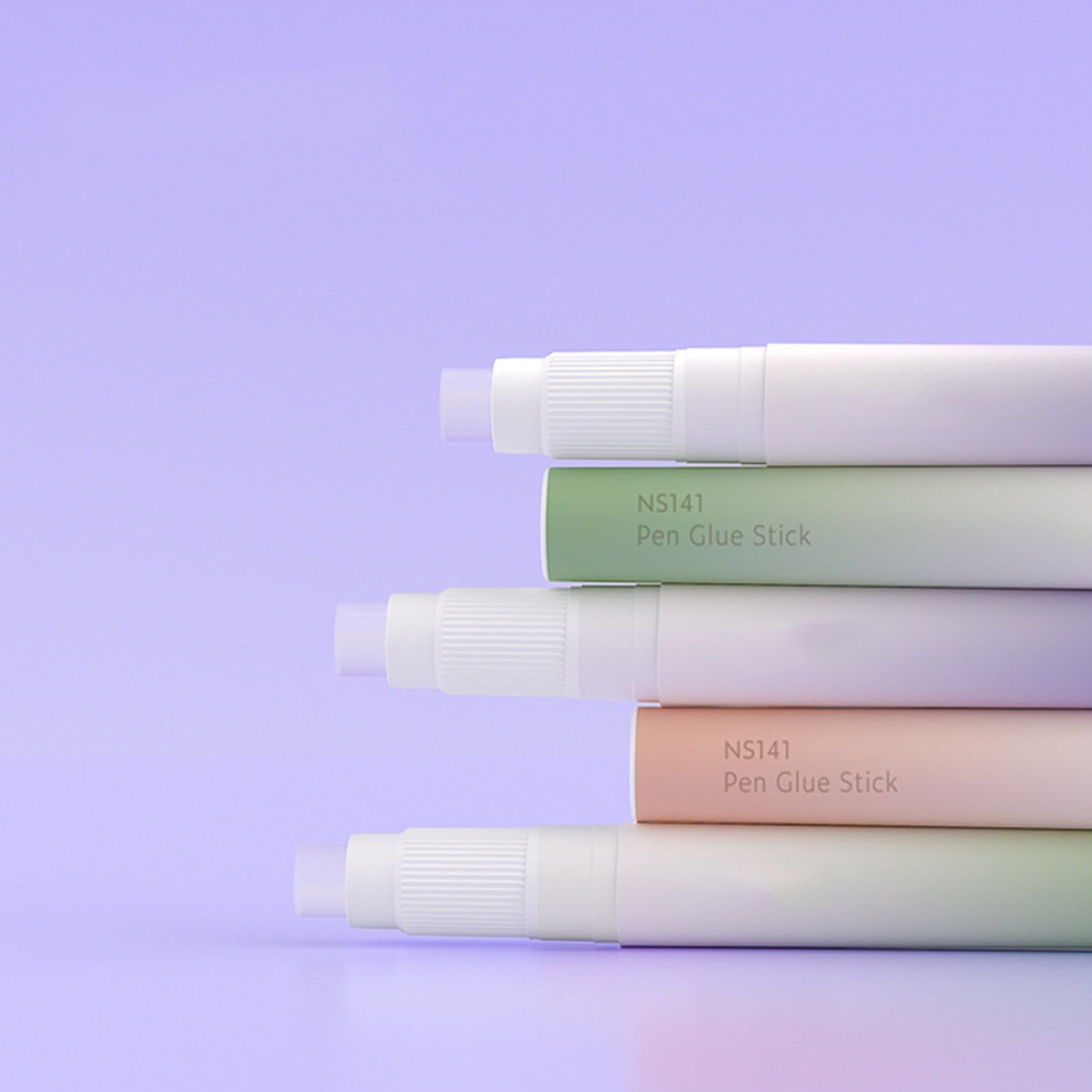 Tyeign Pen Glue, Pen Type Solid Glue High Viscosity Glue Stick Small Convenient Transparent Solid Glue for manager Office Supplies File Folders, Stationery Organizer, Stationery Green